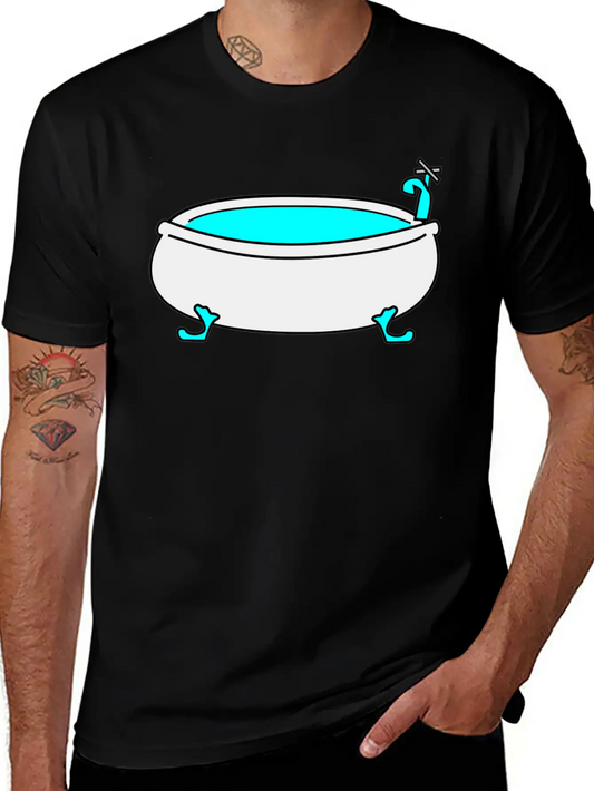 Bad Bath Badewanne Bathtube Shower Dusche19 Comfortable Minimalist Graphic Tee – Summer Style Essential