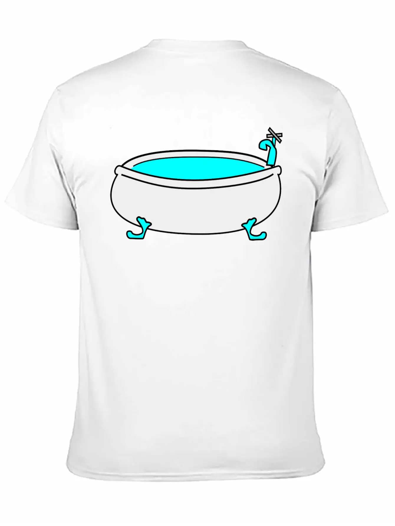Bad Bath Badewanne Bathtube Shower Dusche19 Comfortable Minimalist Graphic Tee – Summer Style Essential