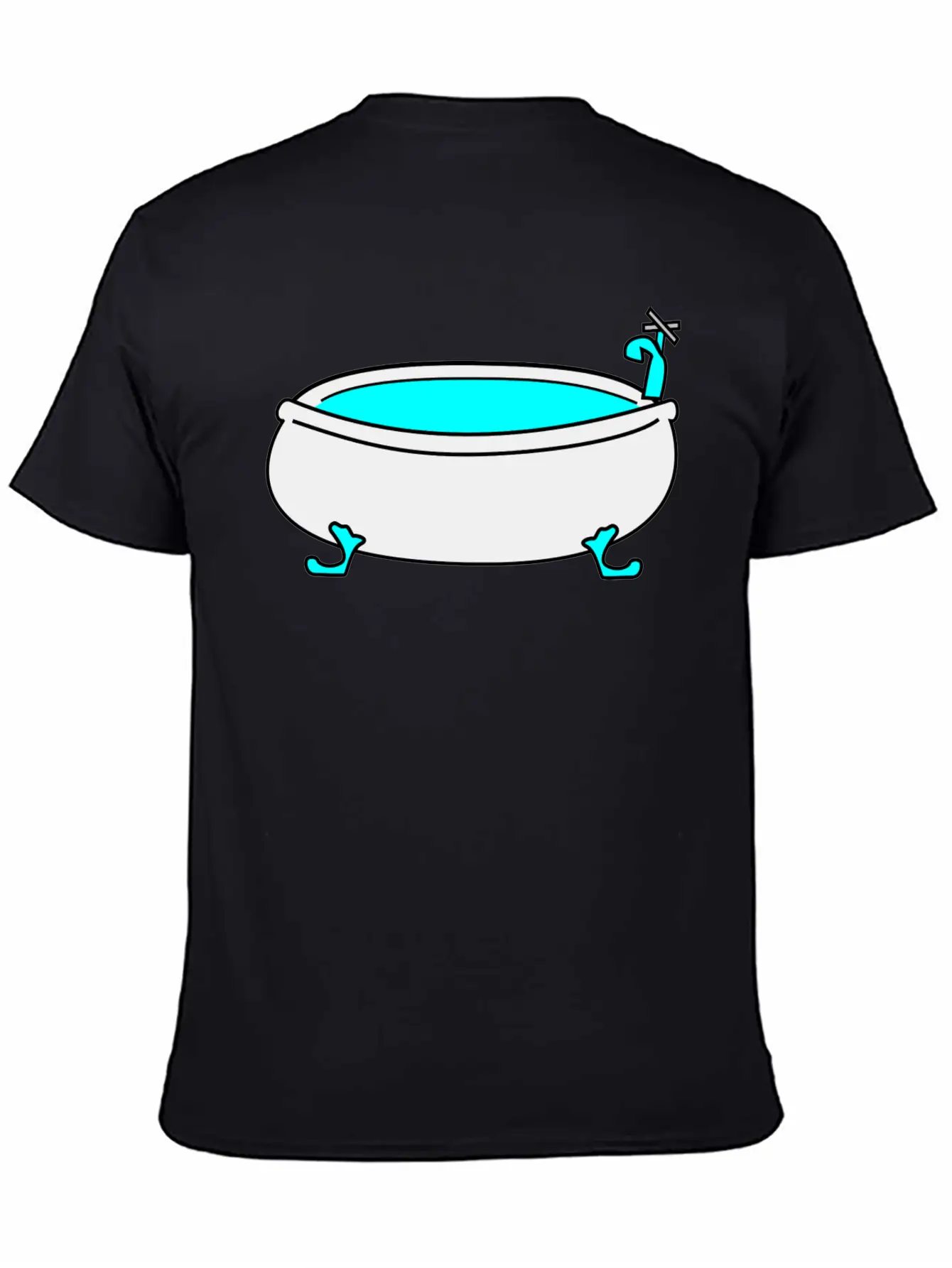 Bad Bath Badewanne Bathtube Shower Dusche19 Comfortable Minimalist Graphic Tee – Summer Style Essential
