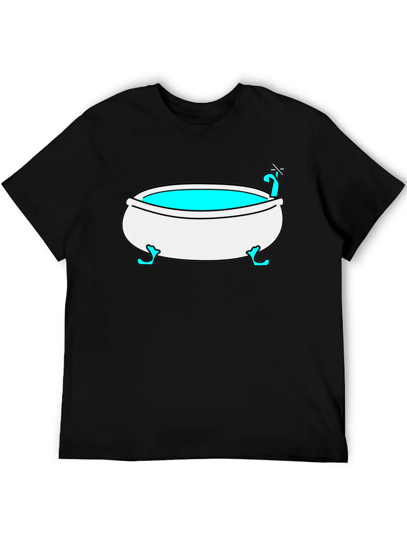 Bad Bath Badewanne Bathtube Shower Dusche19 Comfortable Minimalist Graphic Tee – Summer Style Essential