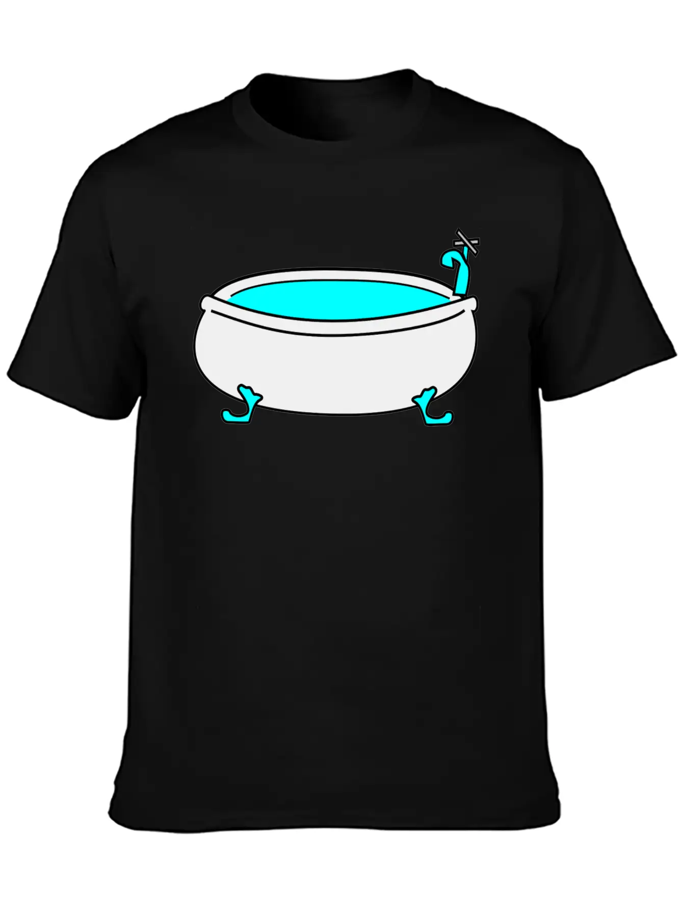 Bad Bath Badewanne Bathtube Shower Dusche19 Comfortable Minimalist Graphic Tee – Summer Style Essential