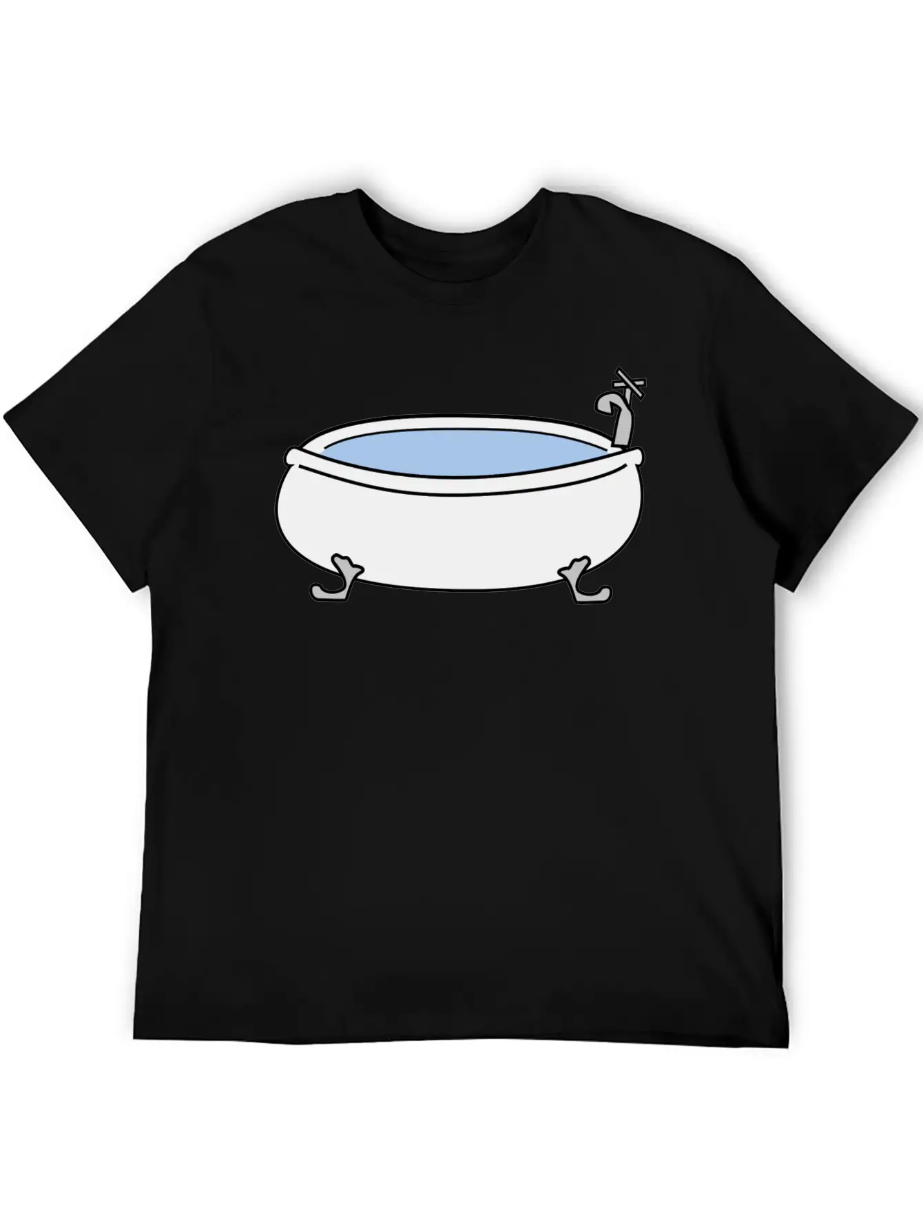 Bad Bath Badewanne Bathtube Shower Dusche22 Unisex Casual T-Shirt – Clean Design For Daily Comfort