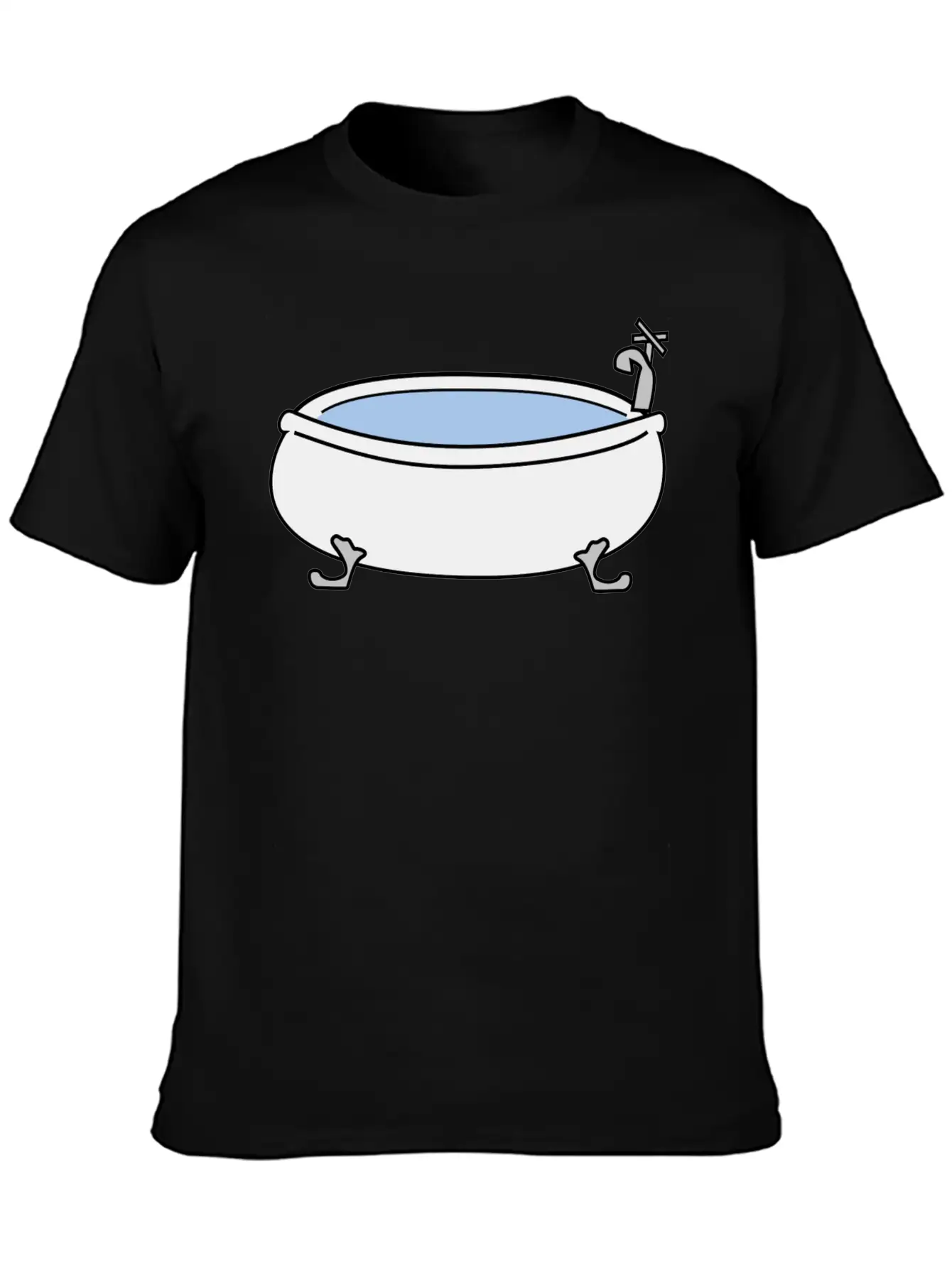 Bad Bath Badewanne Bathtube Shower Dusche22 Unisex Casual T-Shirt – Clean Design For Daily Comfort