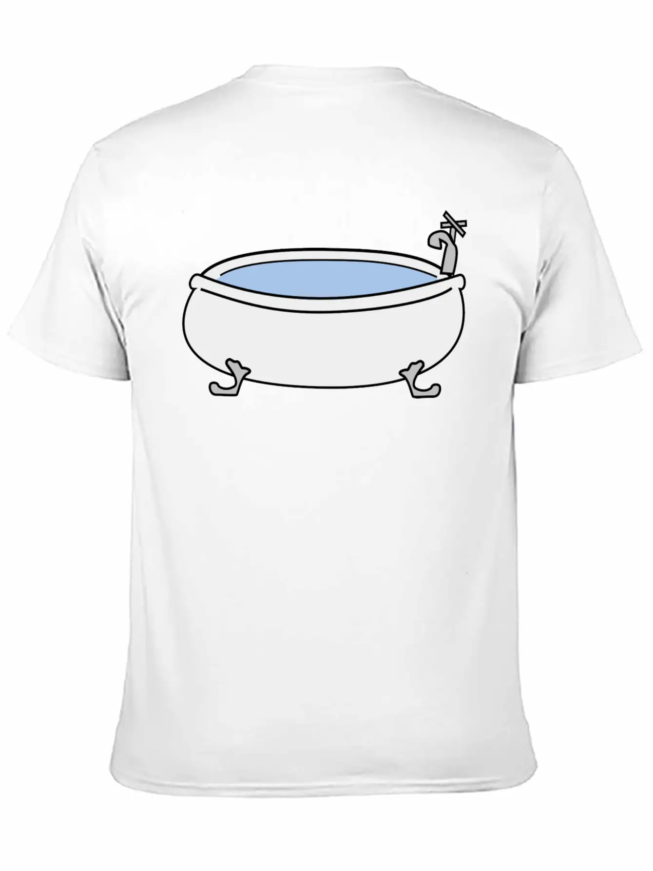 Bad Bath Badewanne Bathtube Shower Dusche22 Unisex Casual T-Shirt – Clean Design For Daily Comfort