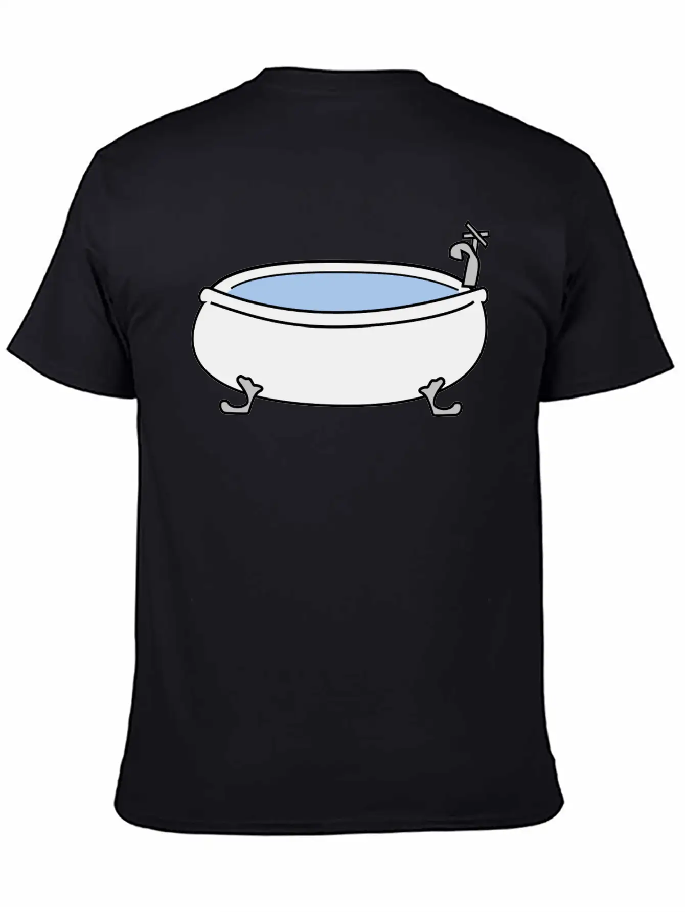 Bad Bath Badewanne Bathtube Shower Dusche22 Unisex Casual T-Shirt – Clean Design For Daily Comfort