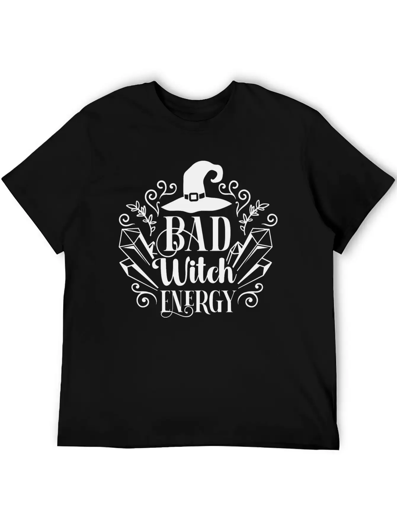 Bad Witch Energy Unisex Casual T-Shirt – Clean Design For Daily Comfort