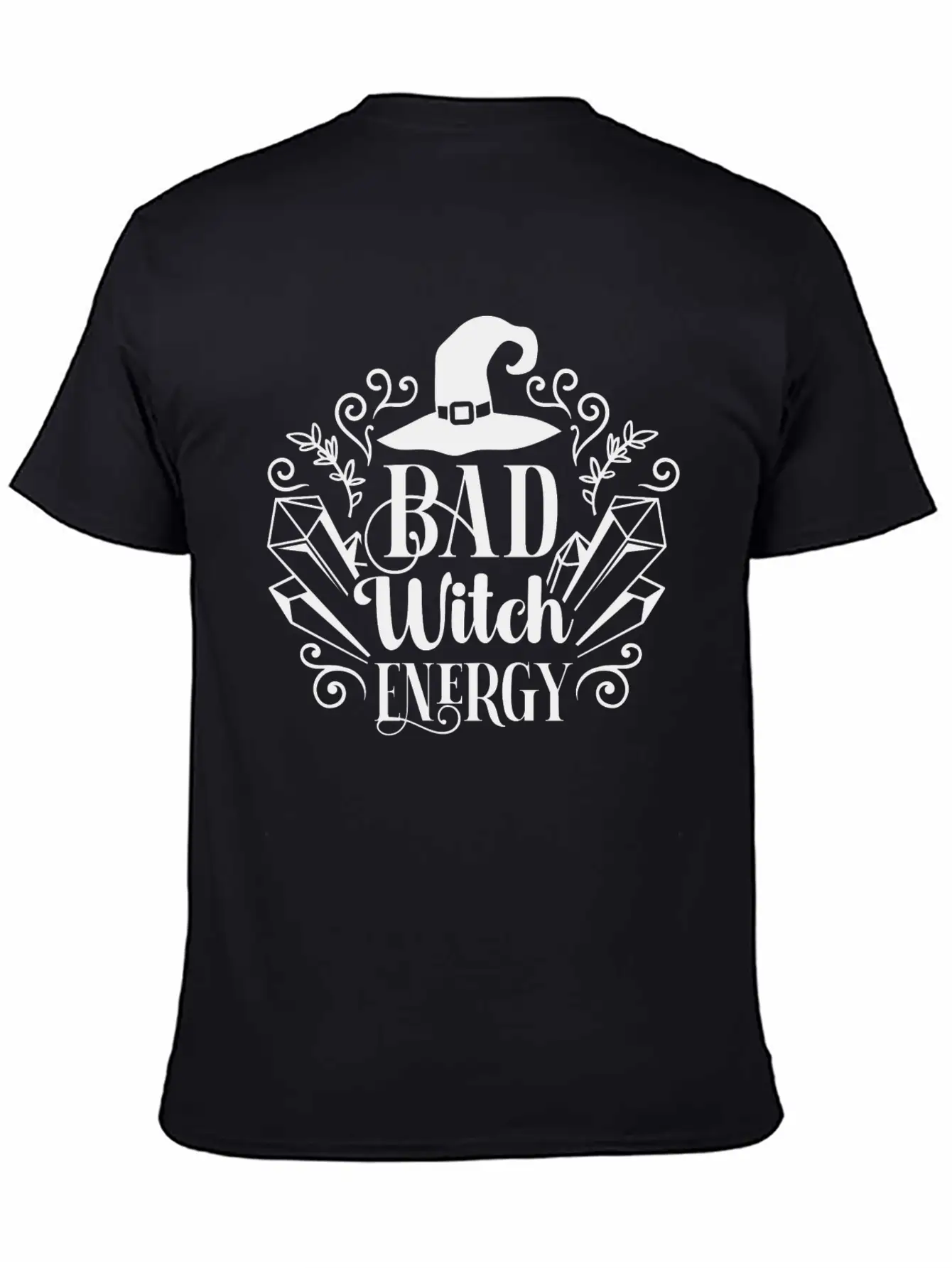 Bad Witch Energy Unisex Casual T-Shirt – Clean Design For Daily Comfort