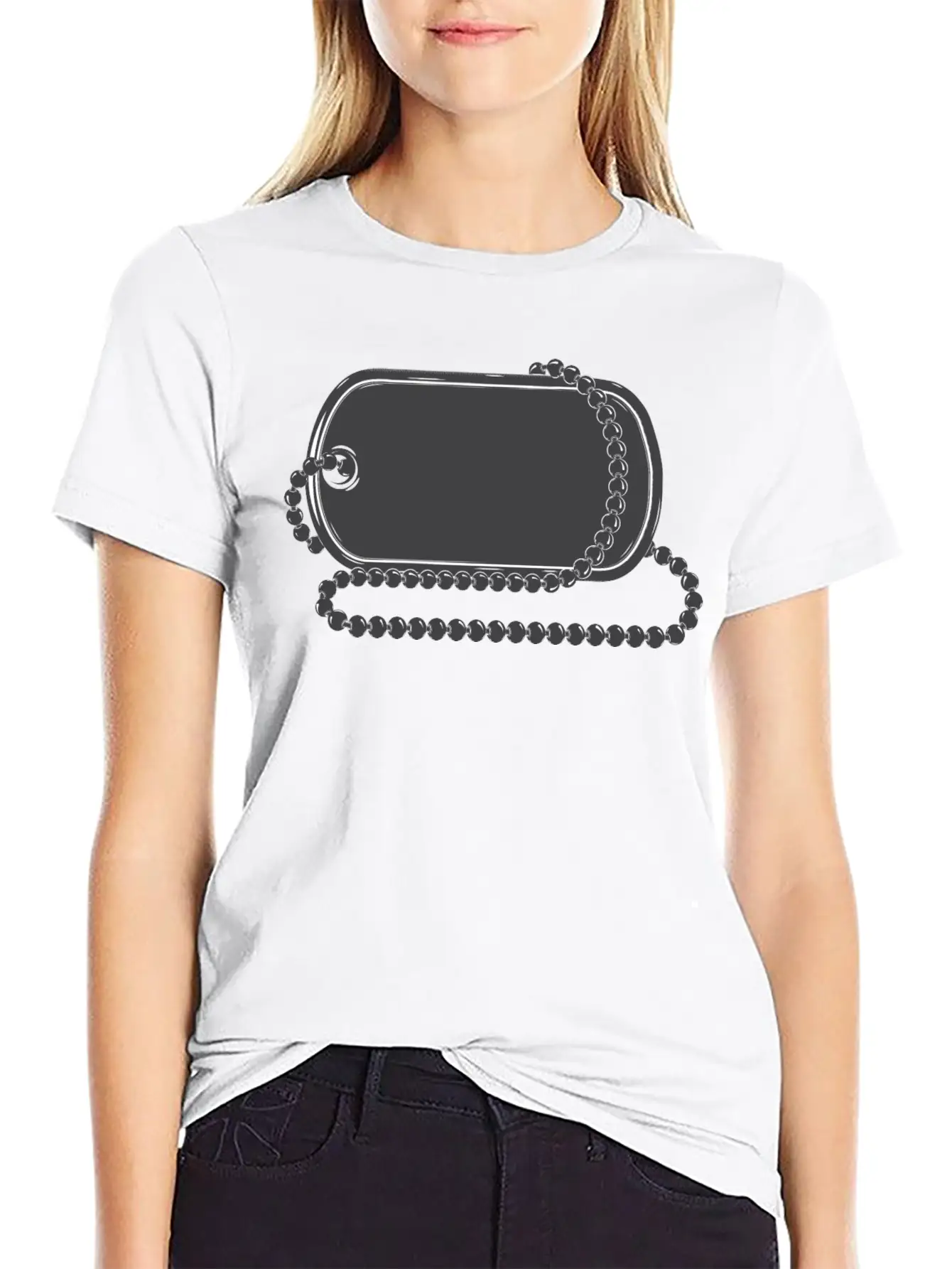 Badge Classic Fit Graphic Tee For Daily Comfort – Unisex Cotton Shirt
