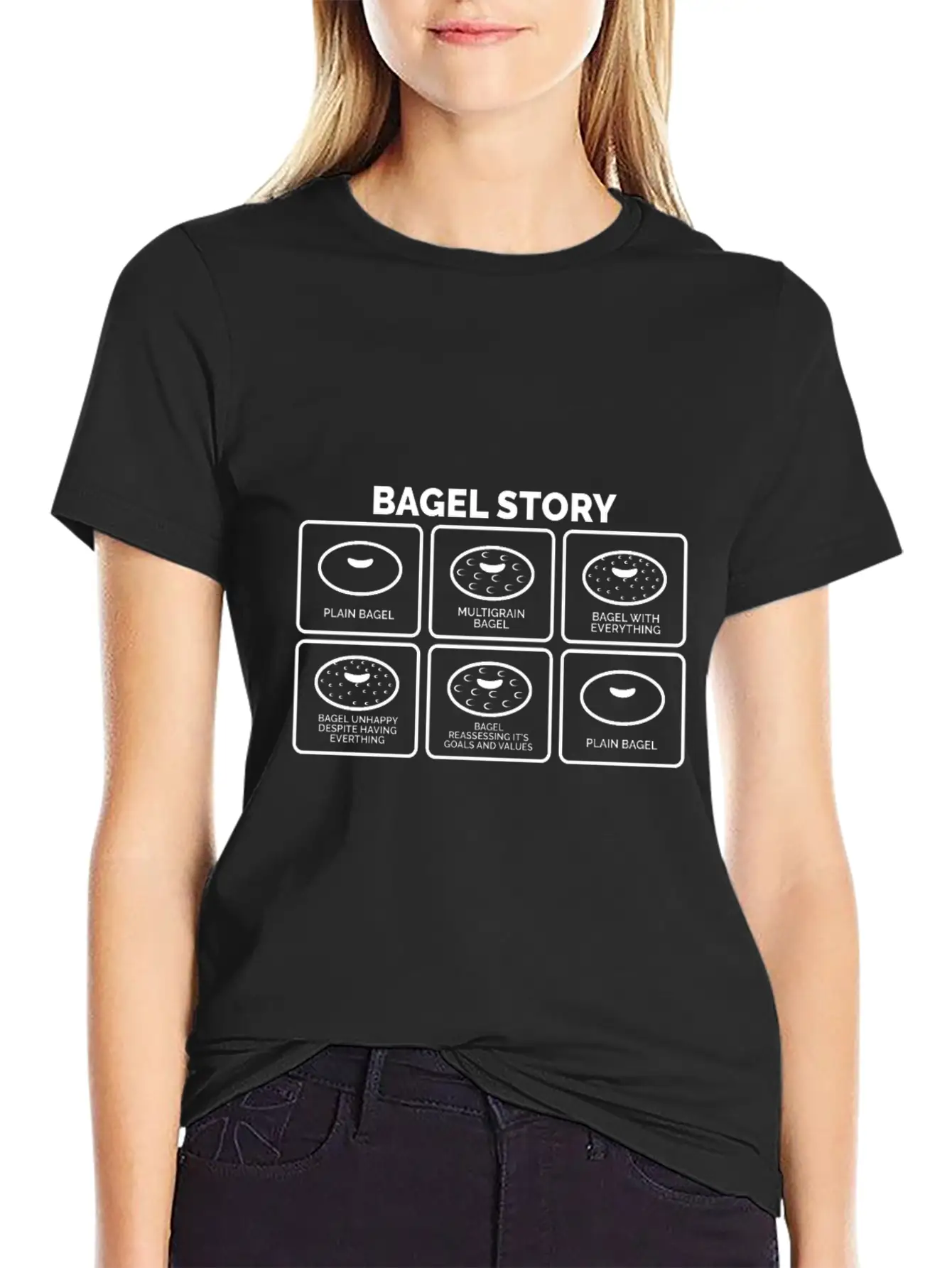 Bagel Story Motivational Coach Gift Soft Cotton Short Sleeve Tee – Unisex Wardrobe Staple