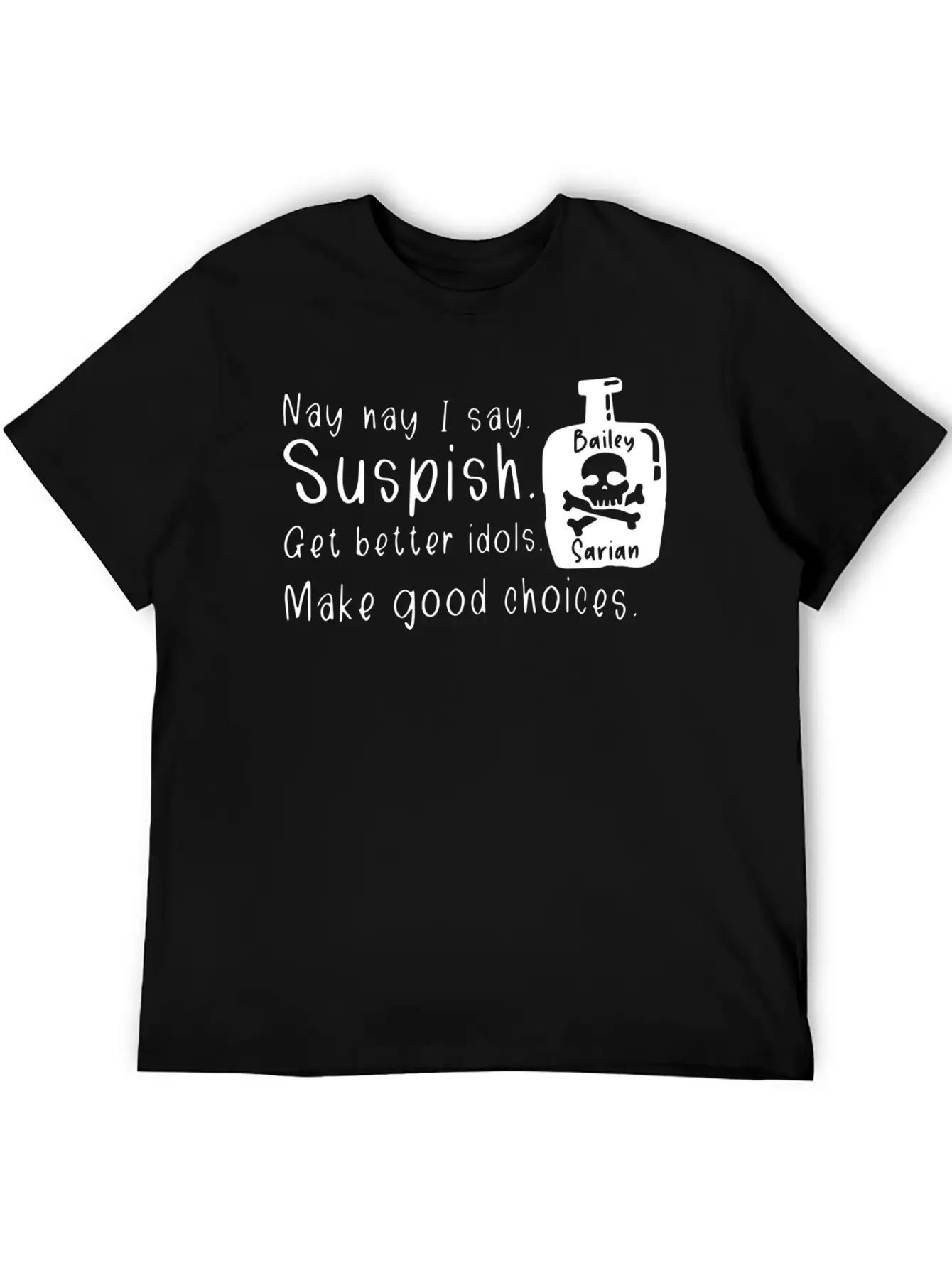 Bailey Sarian Makeup Mystery Gift Soft Cotton Short Sleeve Tee – Unisex Wardrobe Staple