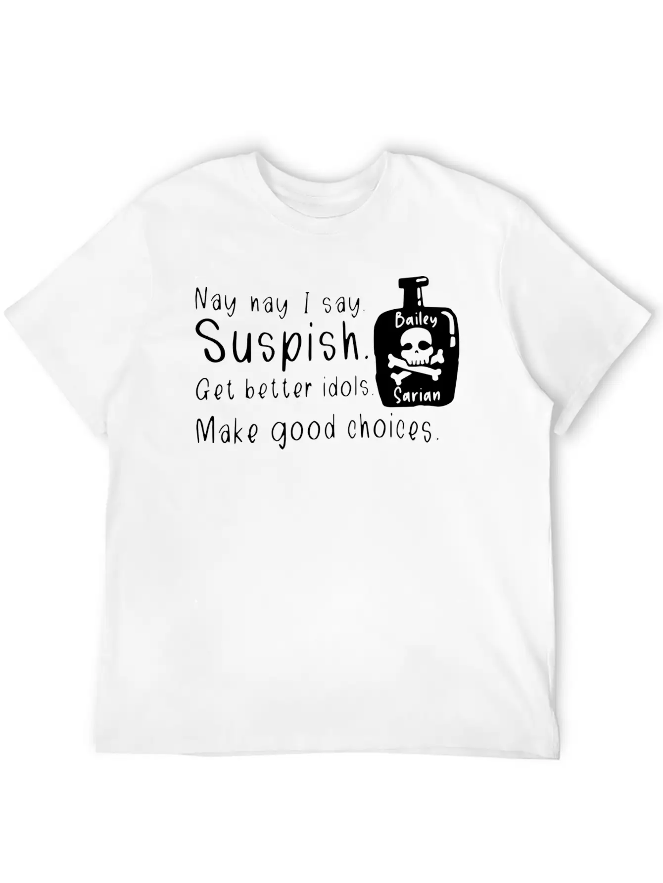 Bailey Sarian Makeup Mystery Gift Soft Cotton Short Sleeve Tee – Unisex Wardrobe Staple