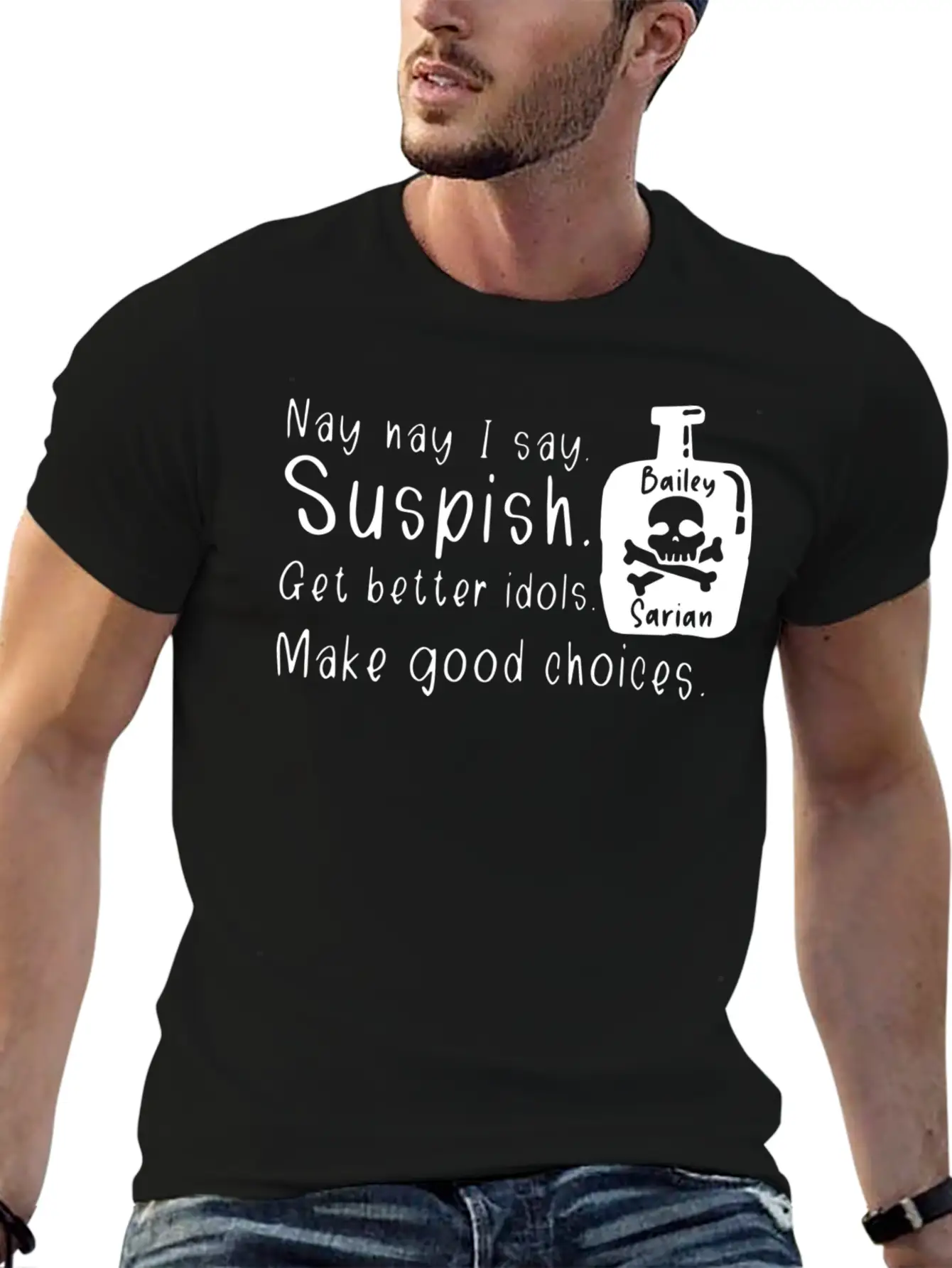 Bailey Sarian Makeup Mystery Gift Soft Cotton Short Sleeve Tee – Unisex Wardrobe Staple