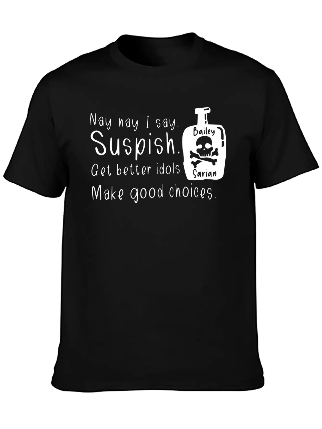 Bailey Sarian Makeup Mystery Gift Soft Cotton Short Sleeve Tee – Unisex Wardrobe Staple