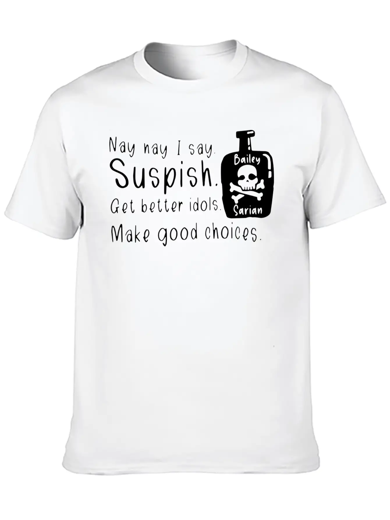 Bailey Sarian Makeup Mystery Gift Soft Cotton Short Sleeve Tee – Unisex Wardrobe Staple