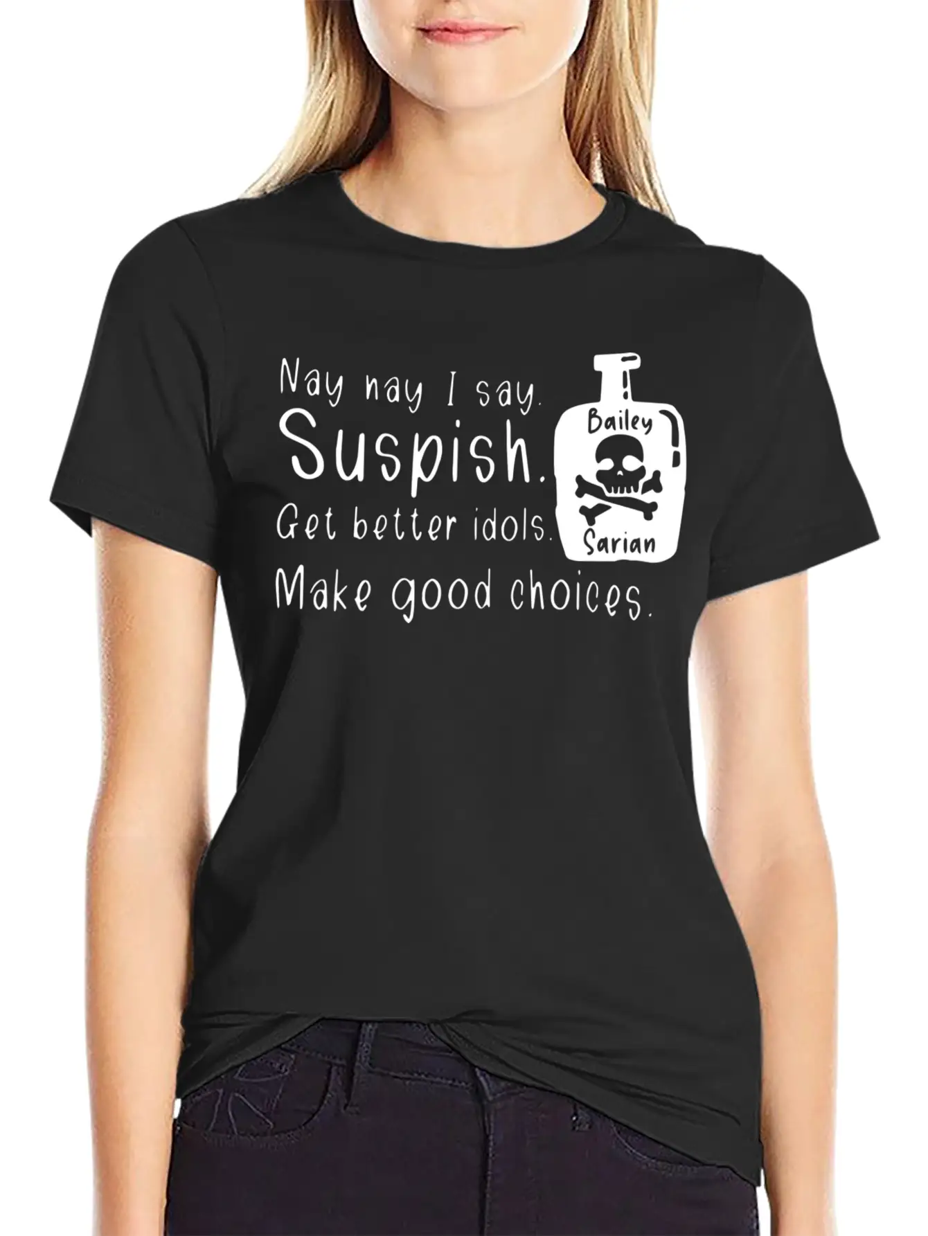 Bailey Sarian Makeup Mystery Gift Soft Cotton Short Sleeve Tee – Unisex Wardrobe Staple