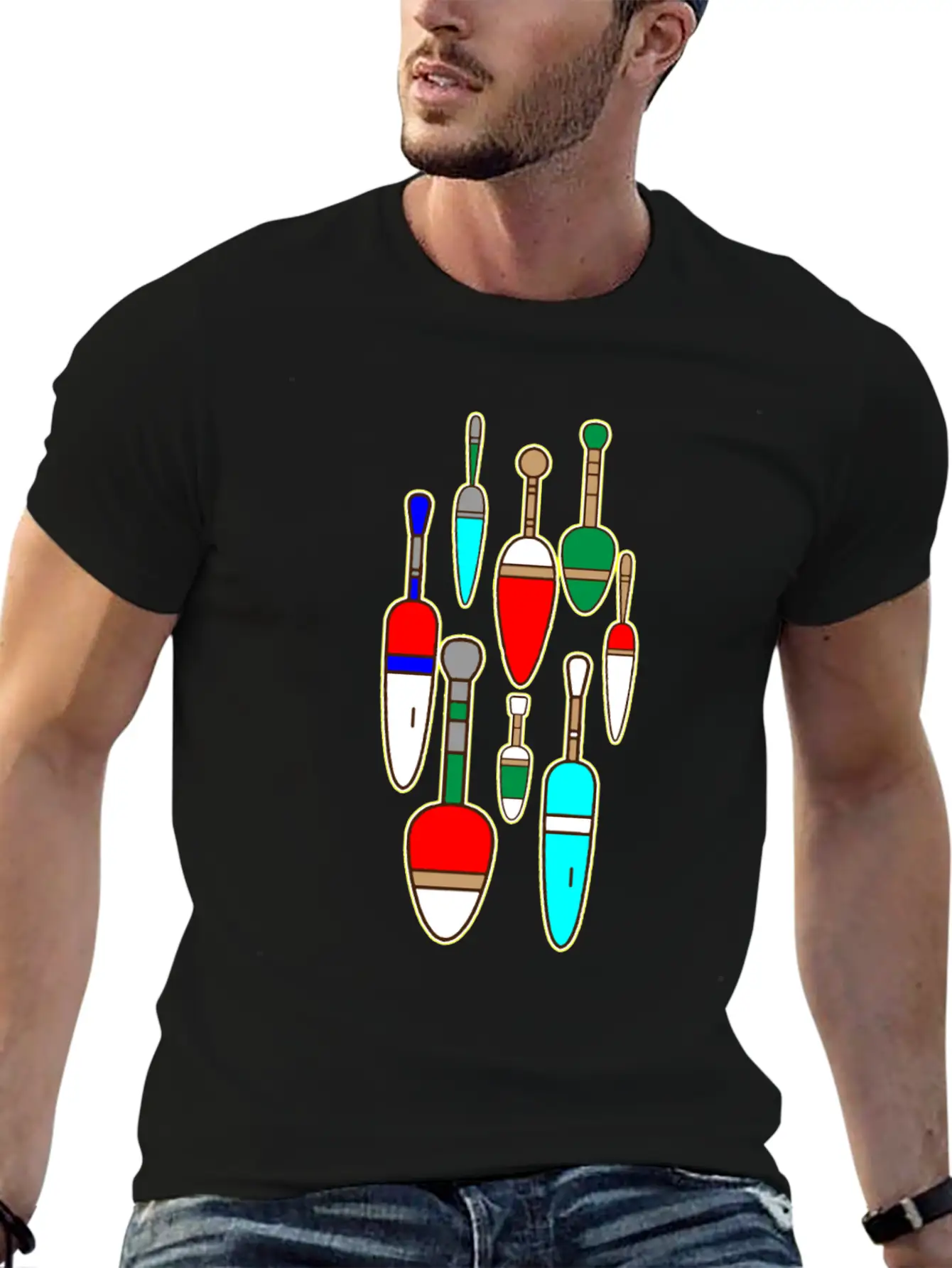 Bait Fishing Classic Fit Graphic Tee For Daily Comfort – Unisex Cotton Shirt