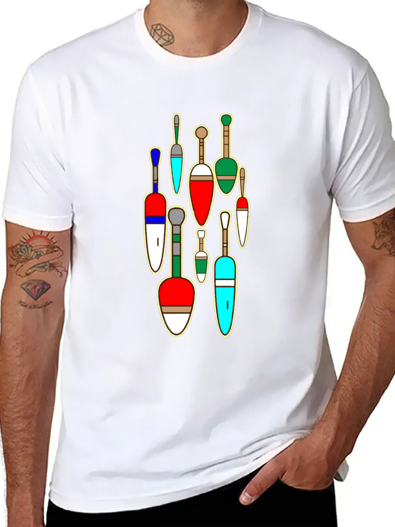 Bait Fishing Classic Fit Graphic Tee For Daily Comfort – Unisex Cotton Shirt