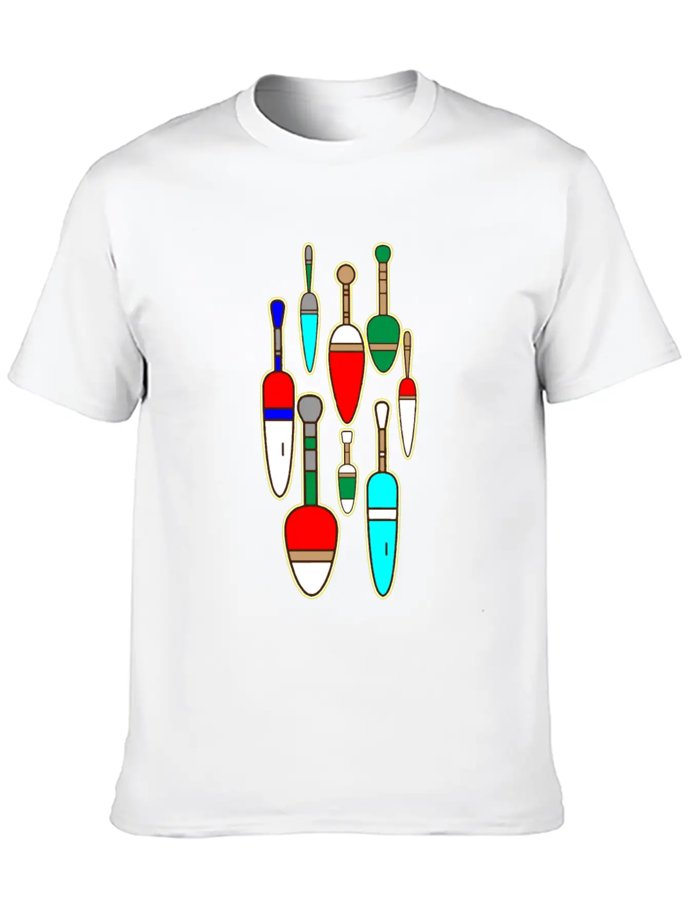 Bait Fishing Classic Fit Graphic Tee For Daily Comfort – Unisex Cotton Shirt