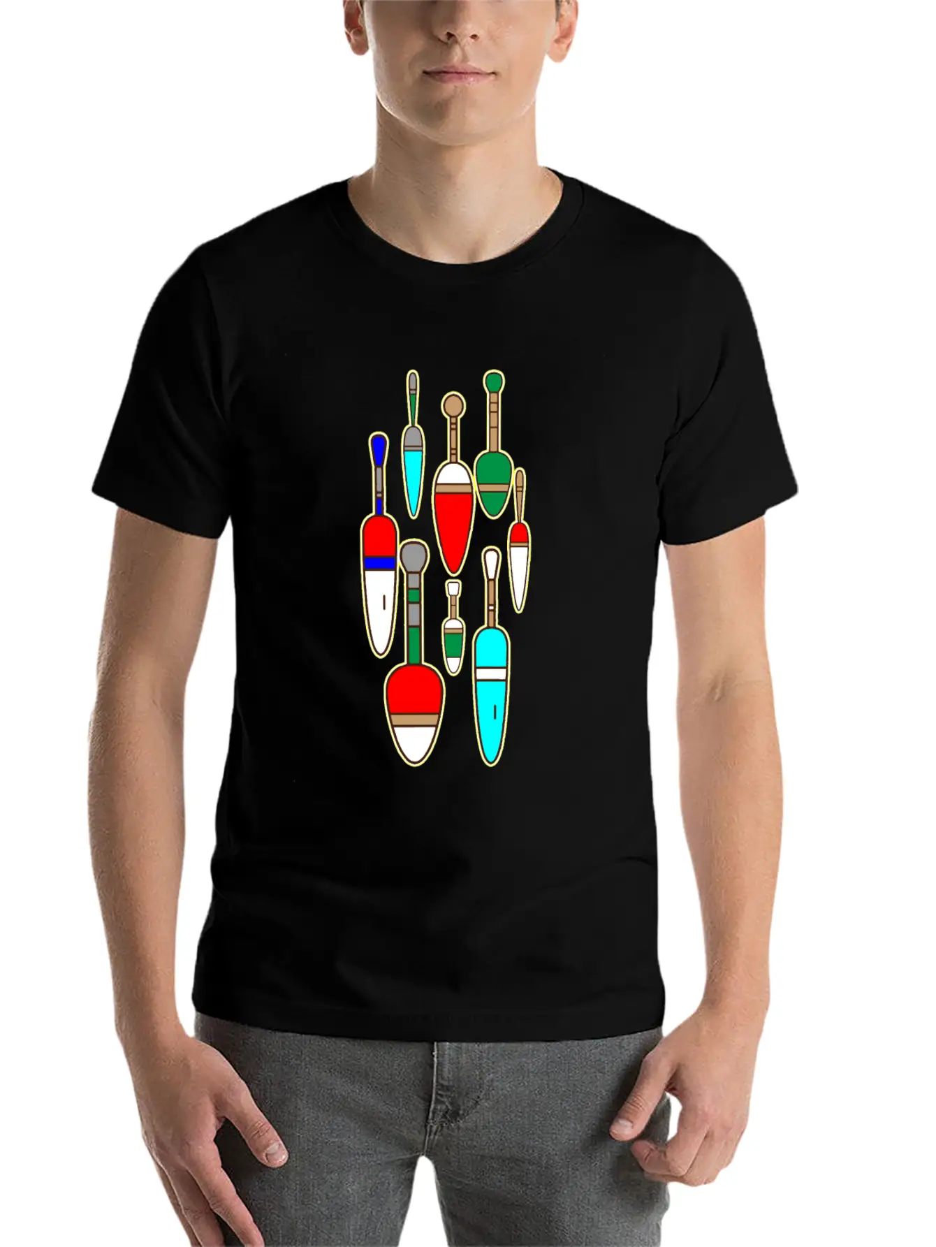 Bait Fishing Classic Fit Graphic Tee For Daily Comfort – Unisex Cotton Shirt