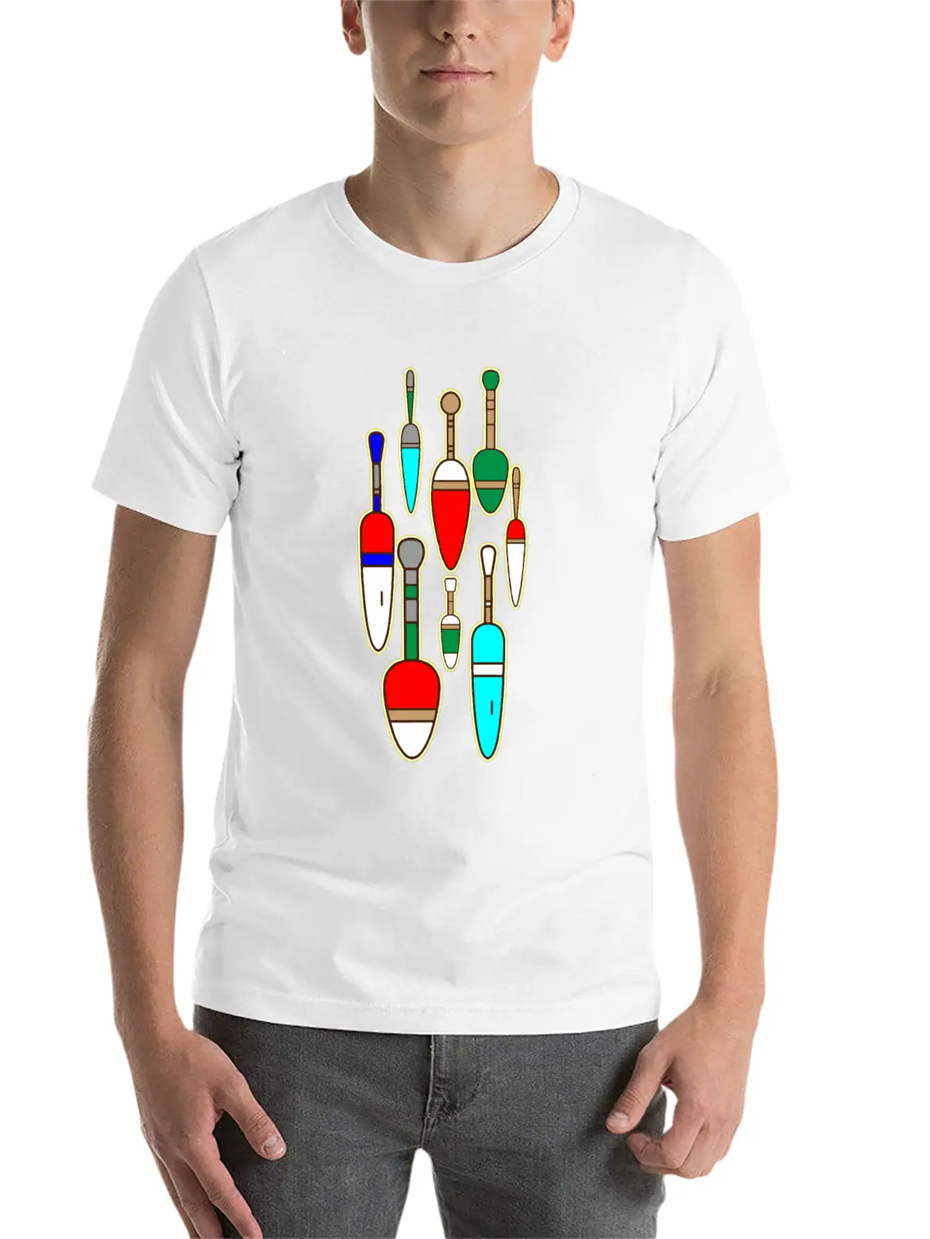 Bait Fishing Classic Fit Graphic Tee For Daily Comfort – Unisex Cotton Shirt