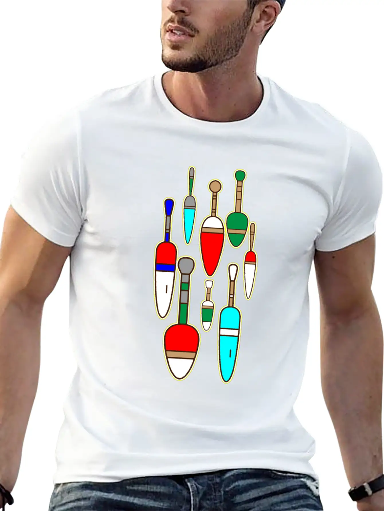 Bait Fishing Classic Fit Graphic Tee For Daily Comfort – Unisex Cotton Shirt