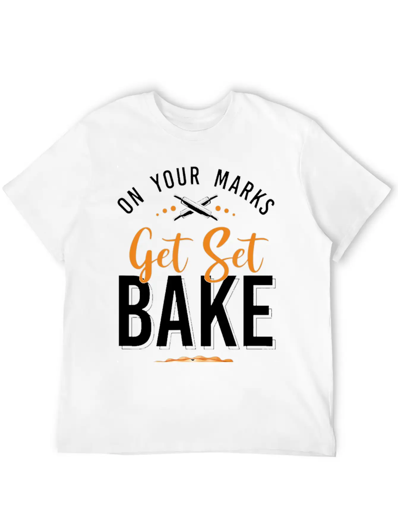 Bake Baking Cake Pie Modern Fit Casual T-Shirt – Clean And Versatile Design