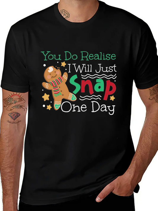 Bake Baking Christmas Gingerbread Soft Cotton Short Sleeve Tee – Unisex Wardrobe Staple