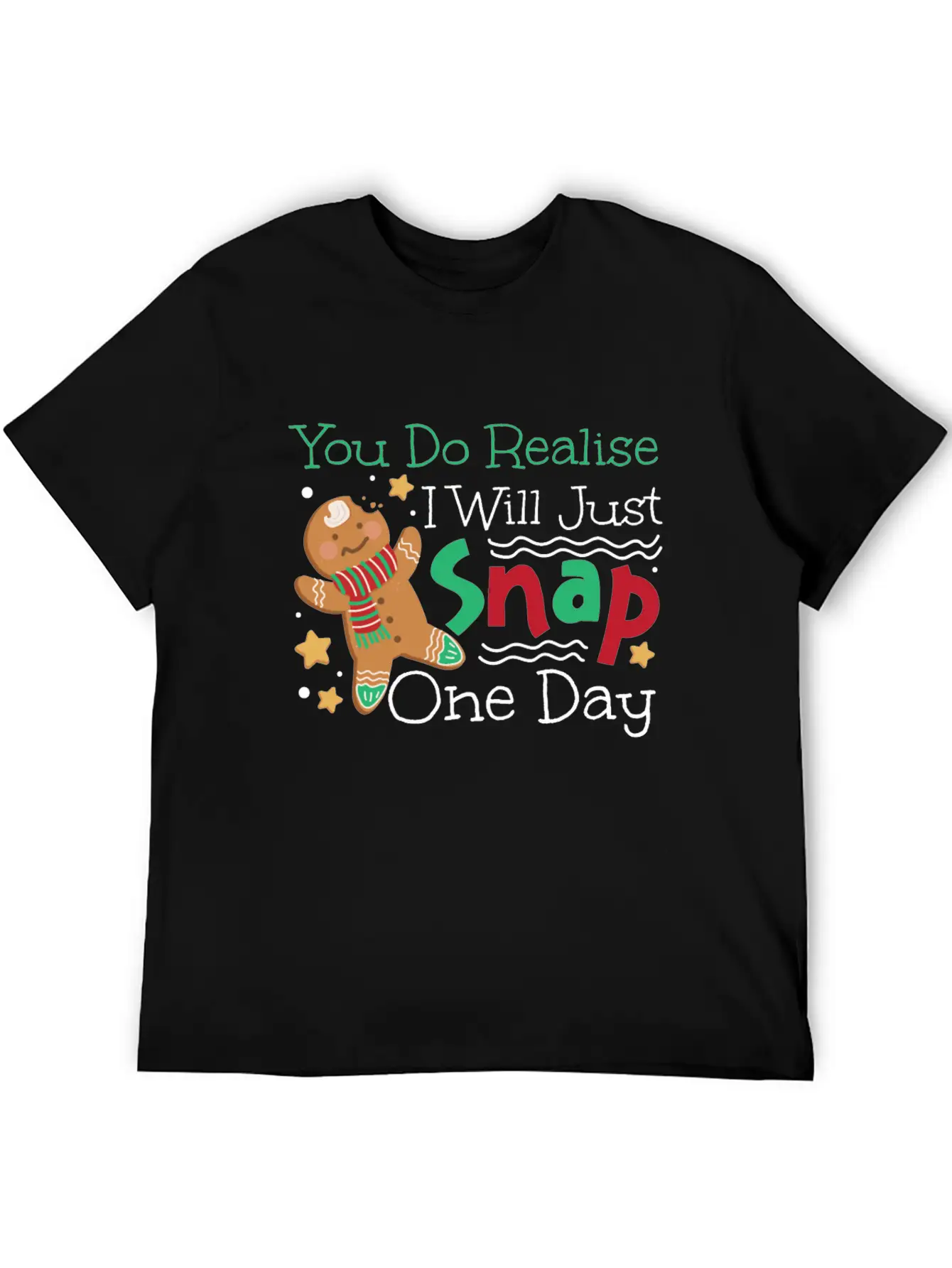 Bake Baking Christmas Gingerbread Soft Cotton Short Sleeve Tee – Unisex Wardrobe Staple
