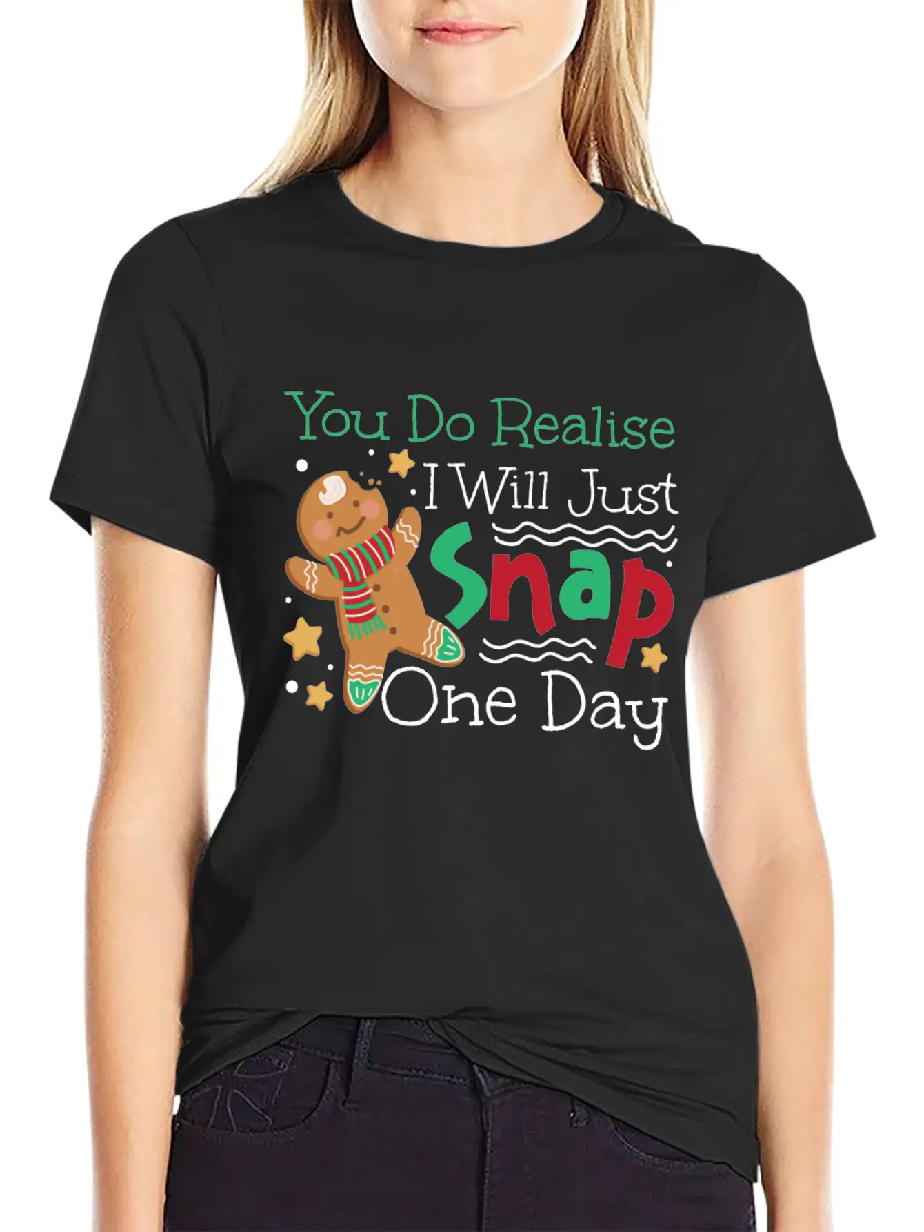 Bake Baking Christmas Gingerbread Soft Cotton Short Sleeve Tee – Unisex Wardrobe Staple