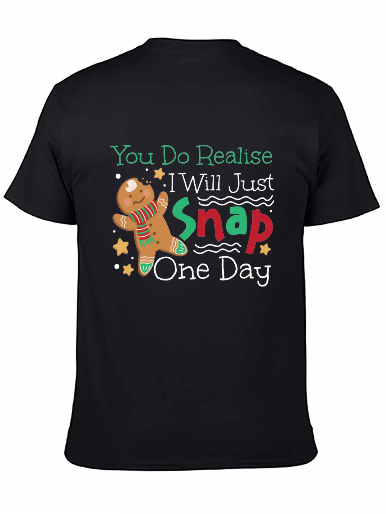 Bake Baking Christmas Gingerbread Soft Cotton Short Sleeve Tee – Unisex Wardrobe Staple
