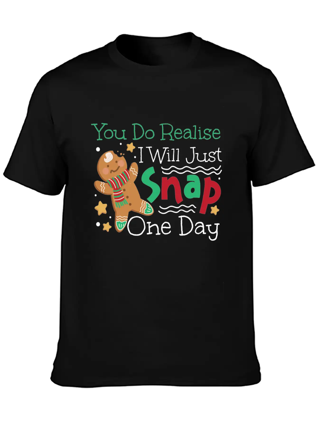 Bake Baking Christmas Gingerbread Soft Cotton Short Sleeve Tee – Unisex Wardrobe Staple