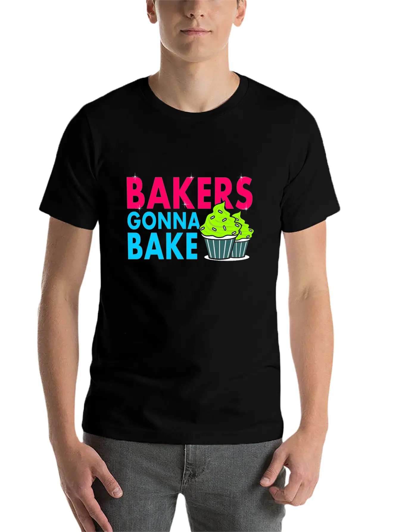 Bake Cook Cooking Gift Gift Idea Unisex Casual T-Shirt – Clean Design For Daily Comfort