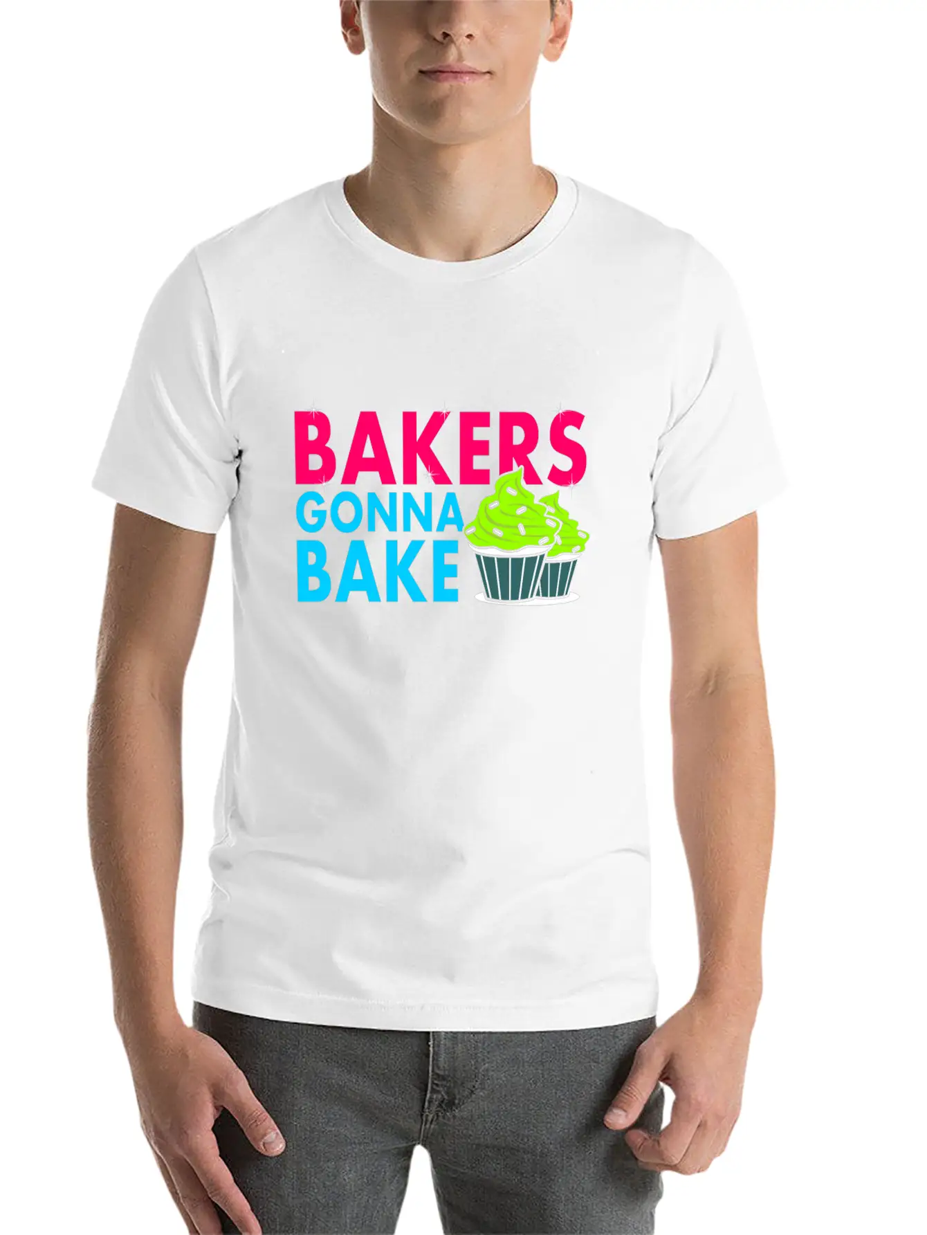 Bake Cook Cooking Gift Gift Idea Unisex Casual T-Shirt – Clean Design For Daily Comfort