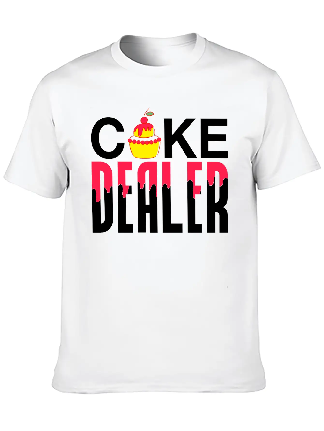 Baker Baking Bakery Bake Bread Cupcake Cake Gift Lightweight Cotton T-Shirt – Daily Comfort Graphic Shirt