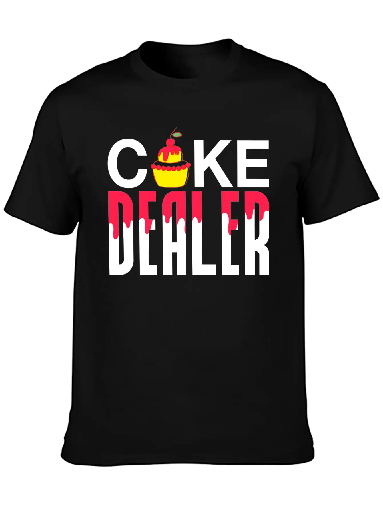 Baker Baking Bakery Bake Bread Cupcake Cake Gift Lightweight Cotton T-Shirt – Daily Comfort Graphic Shirt