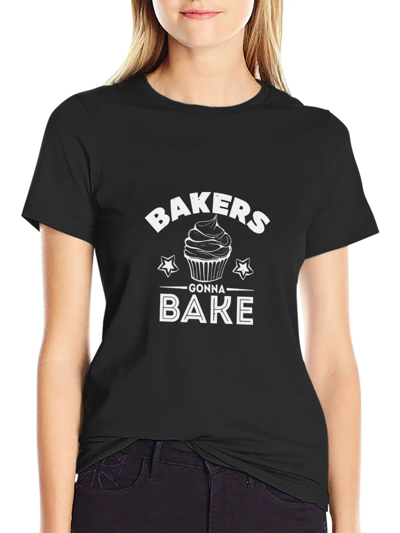 Bakers Gonna Bake Funny Baking Quote Essential Cotton Tee For Daily Outfits – Unisex Style