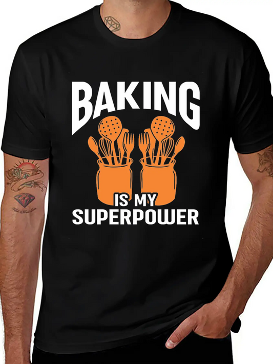 Baking Bakery Baker Classic Fit Graphic Tee For Daily Comfort – Unisex Cotton Shirt