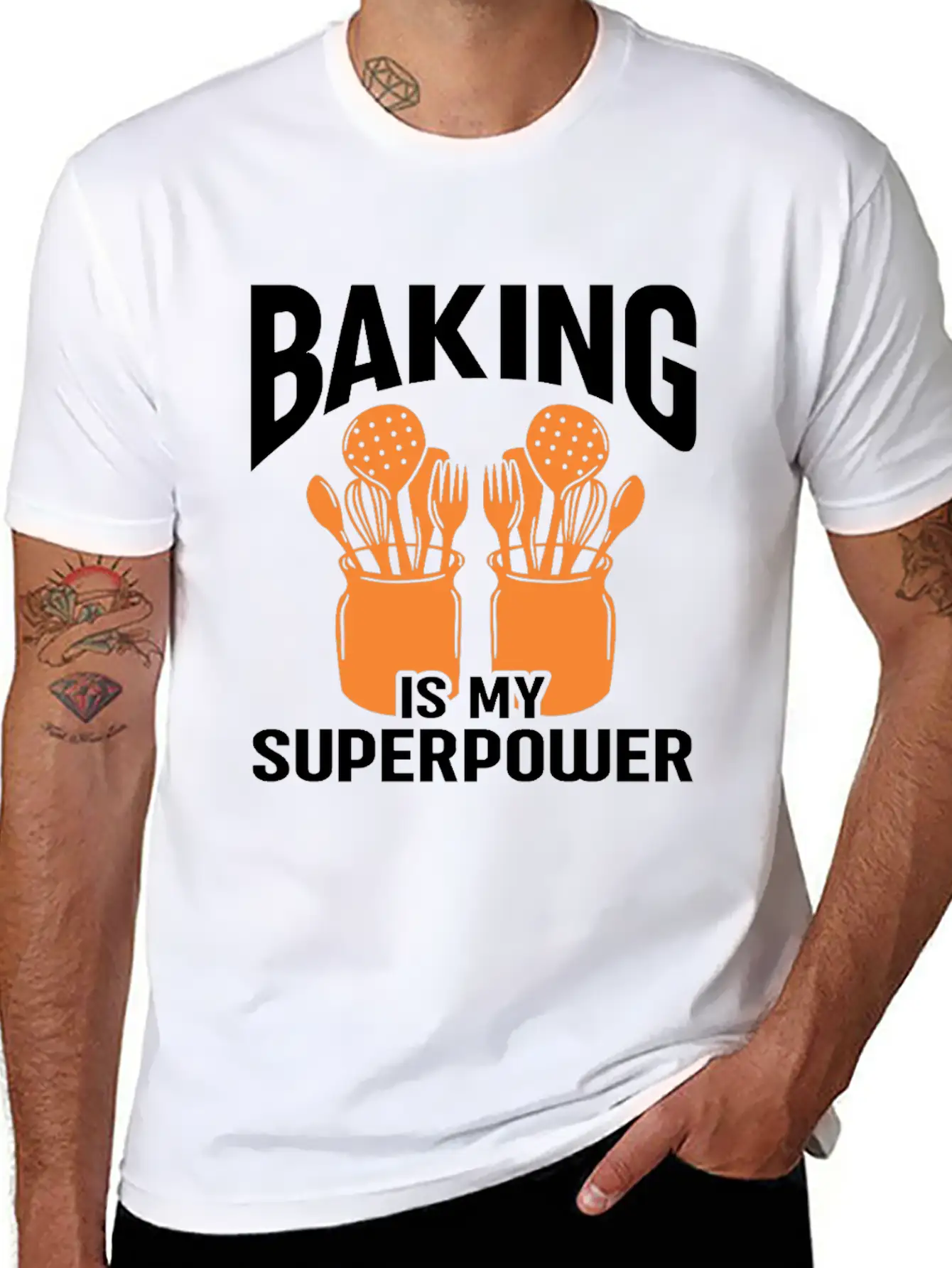 Baking Bakery Baker Classic Fit Graphic Tee For Daily Comfort – Unisex Cotton Shirt