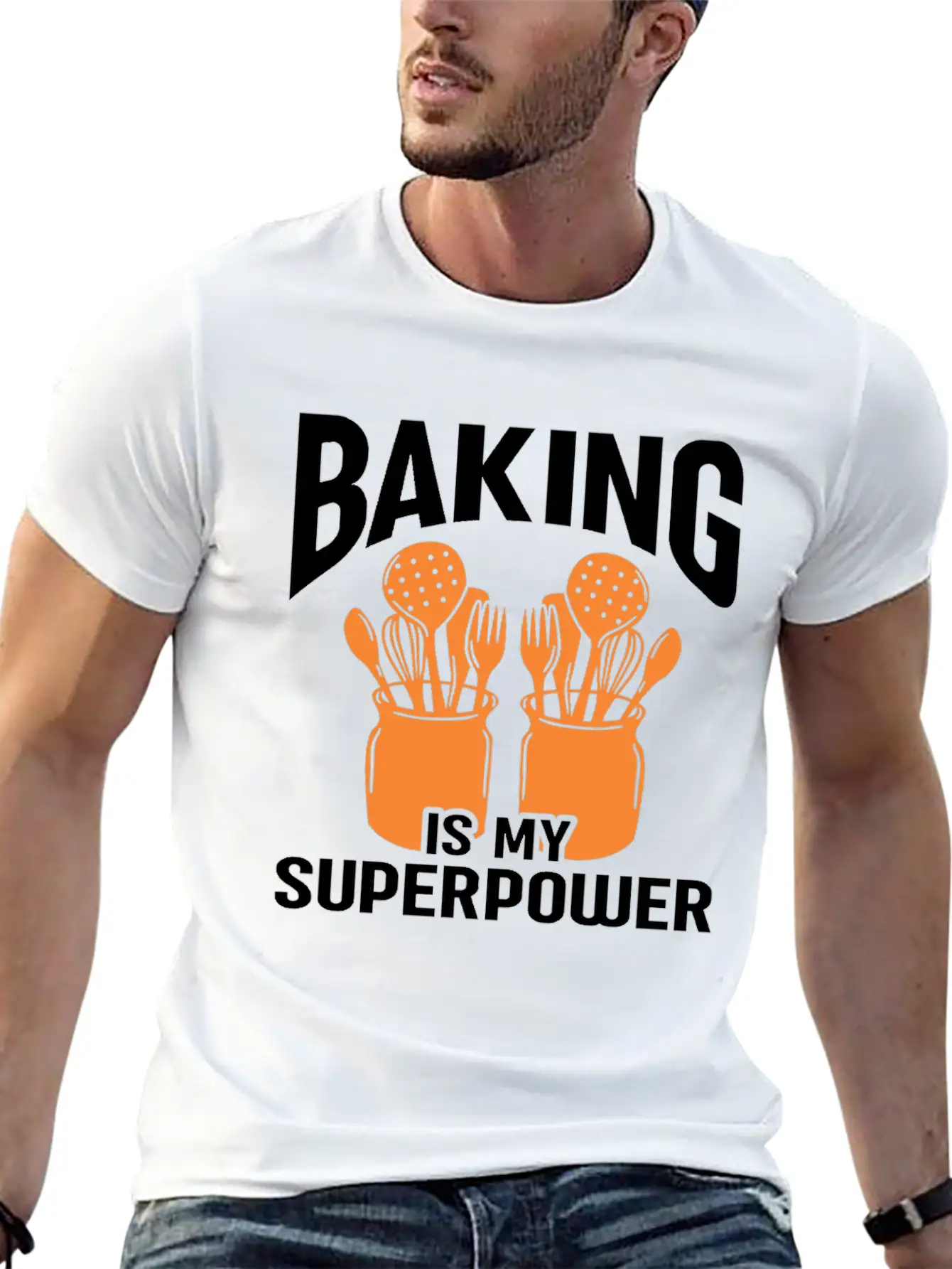 Baking Bakery Baker Classic Fit Graphic Tee For Daily Comfort – Unisex Cotton Shirt