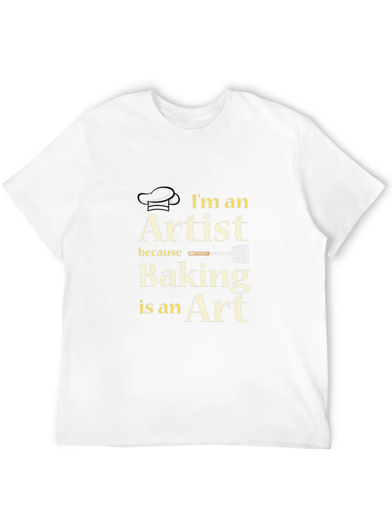 Baking Classic Fit Graphic Tee For Daily Comfort – Unisex Cotton Shirt