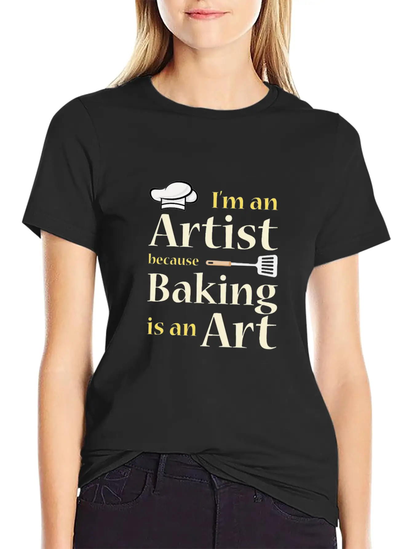 Baking Classic Fit Graphic Tee For Daily Comfort – Unisex Cotton Shirt