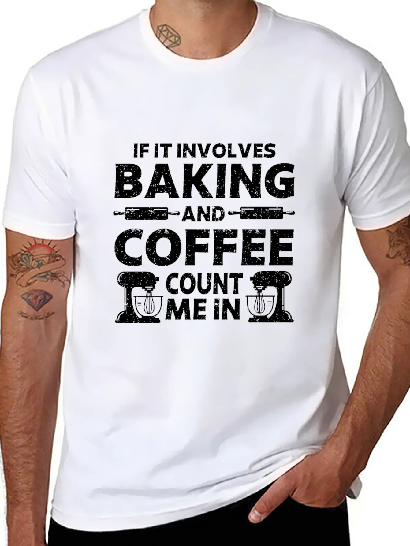 Baking & Coffee Baker Baking Relaxed Everyday Tee – Lightweight And Durable Cotton