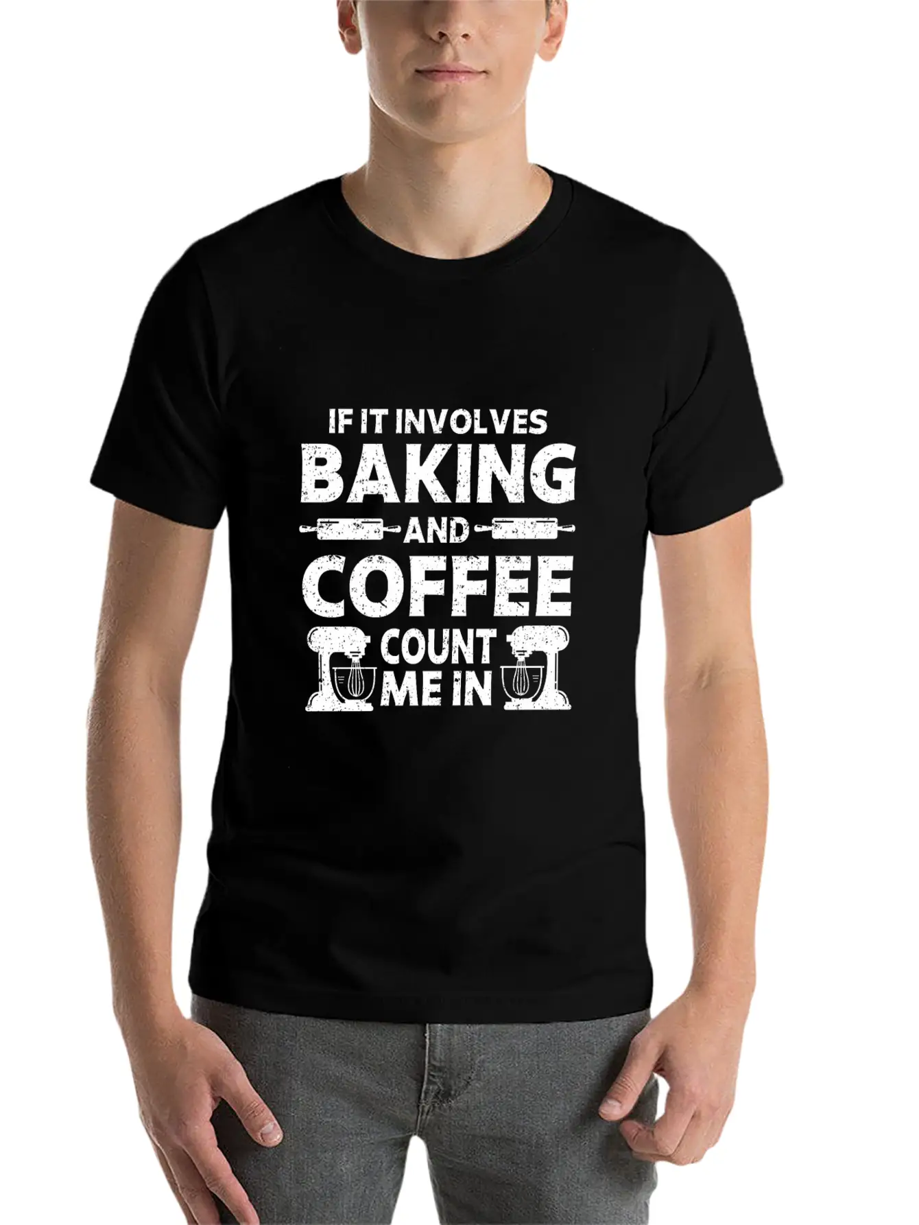 Baking & Coffee Baker Baking Relaxed Everyday Tee – Lightweight And Durable Cotton