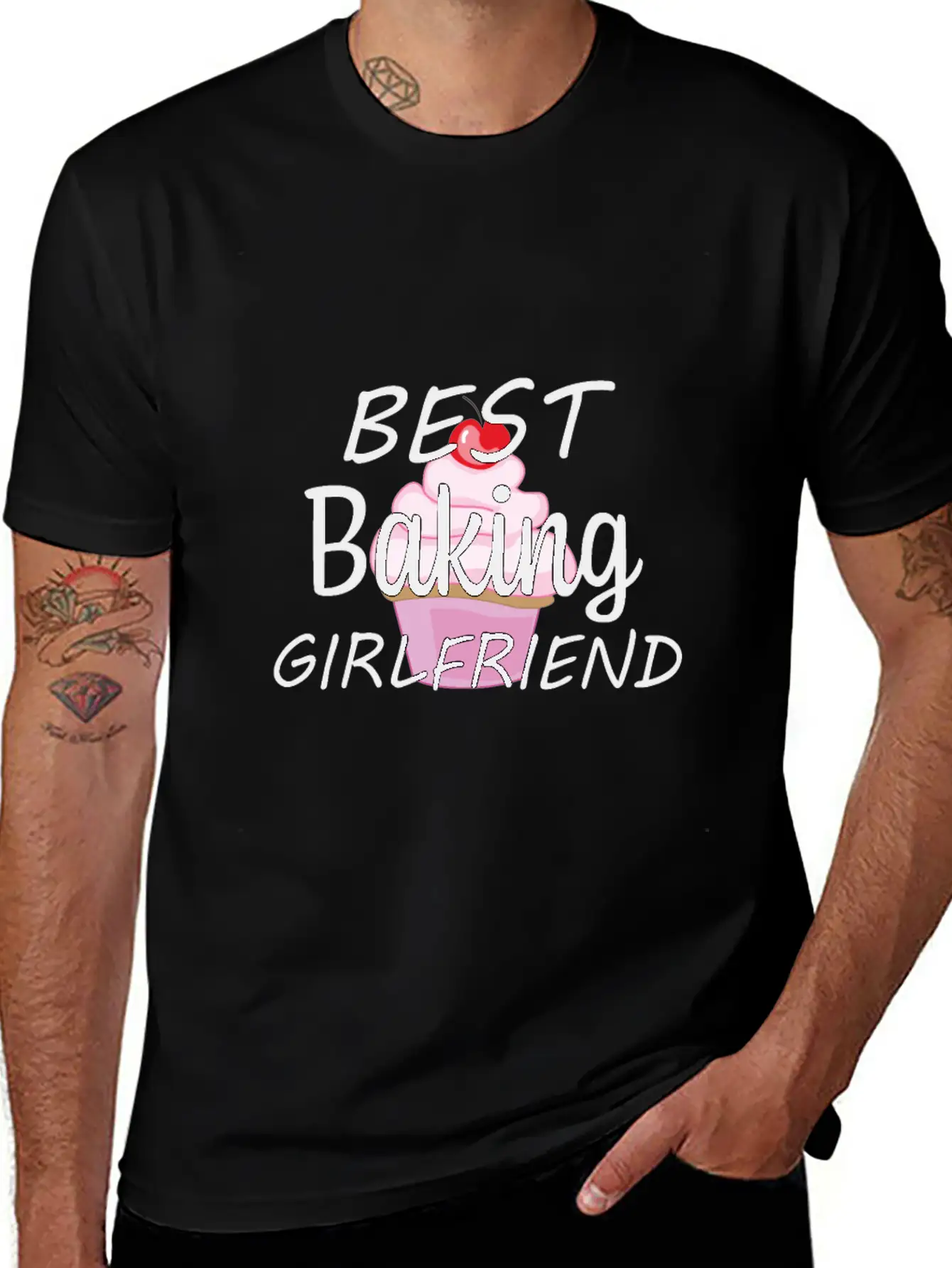 Baking Girlfriend Relaxed Everyday Tee – Lightweight And Durable Cotton