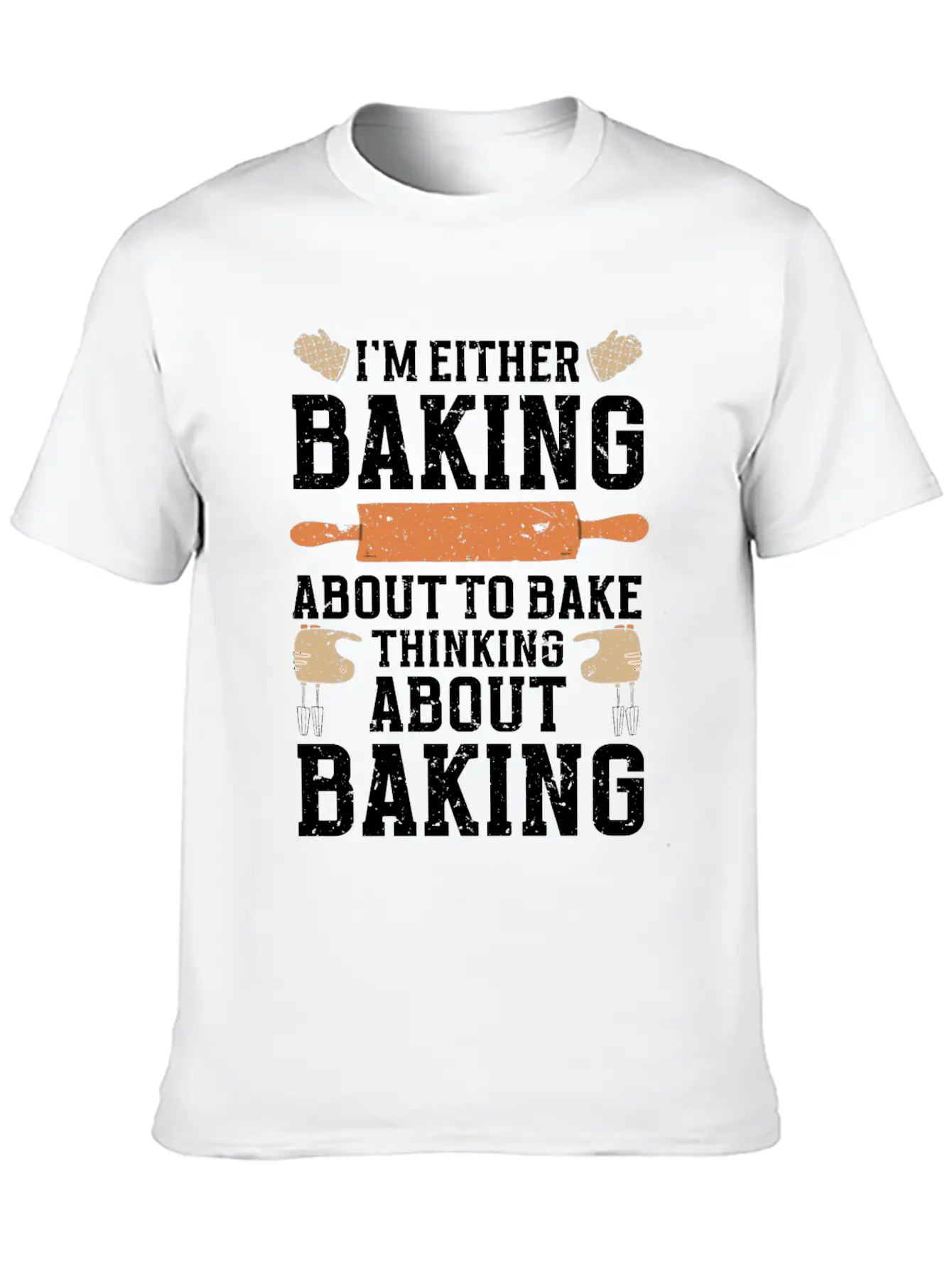 Baking Pun Bake Cook Chef Baker Modern Fit Casual T-Shirt ��� Clean And Versatile Design