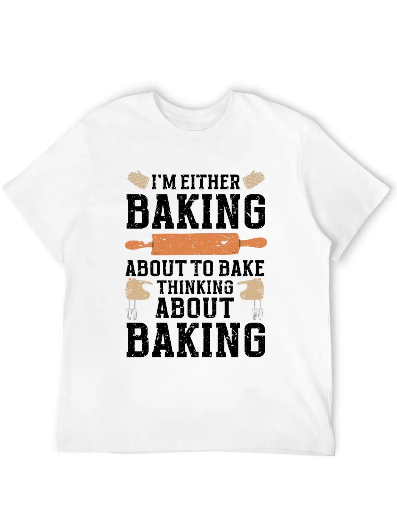 Baking Pun Bake Cook Chef Baker Modern Fit Casual T-Shirt ��� Clean And Versatile Design