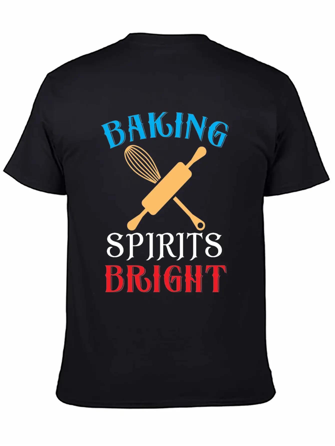 Baking Spirits Bright Essential Cotton Tee For Daily Outfits – Unisex Style