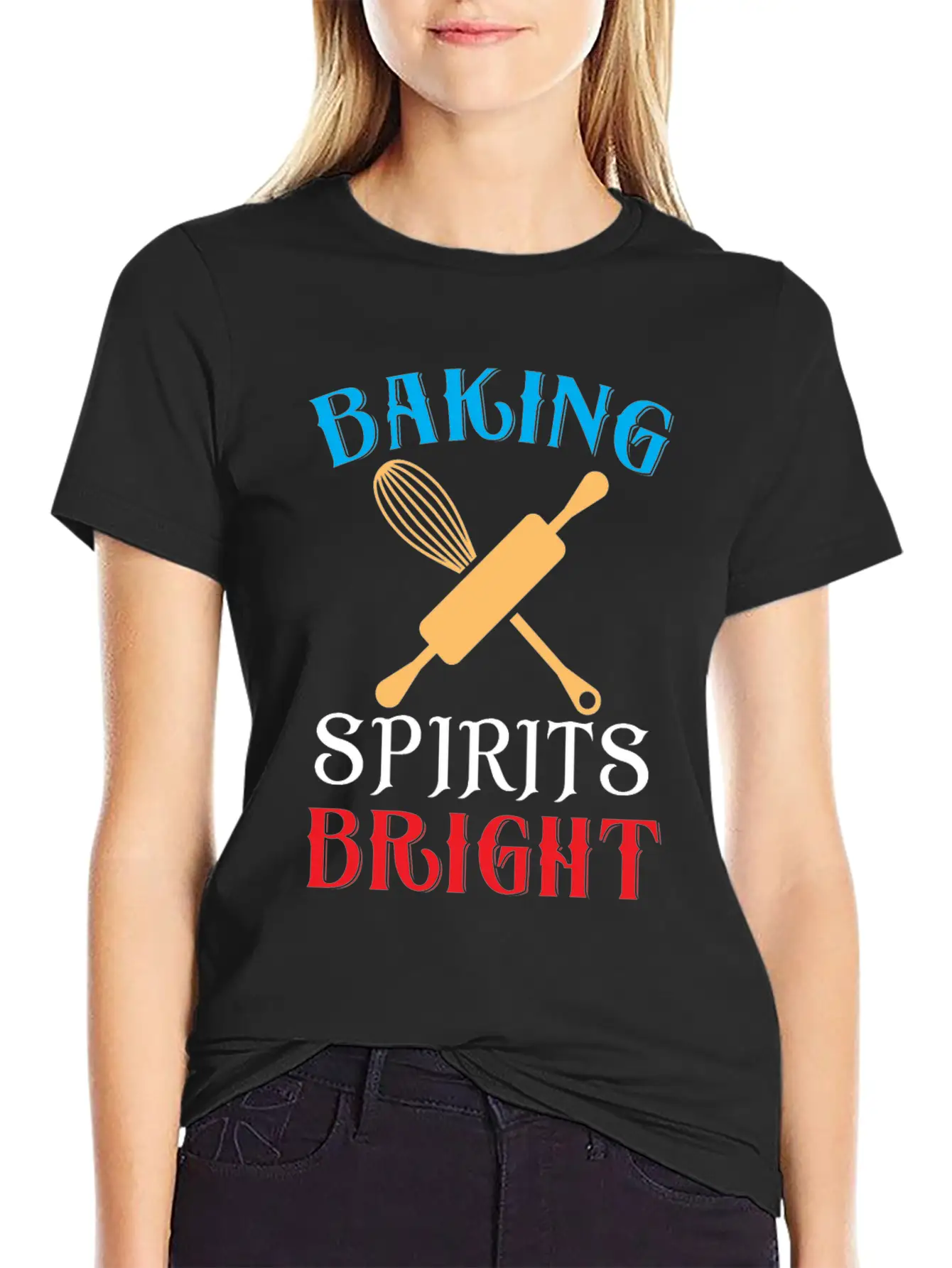 Baking Spirits Bright Essential Cotton Tee For Daily Outfits – Unisex Style