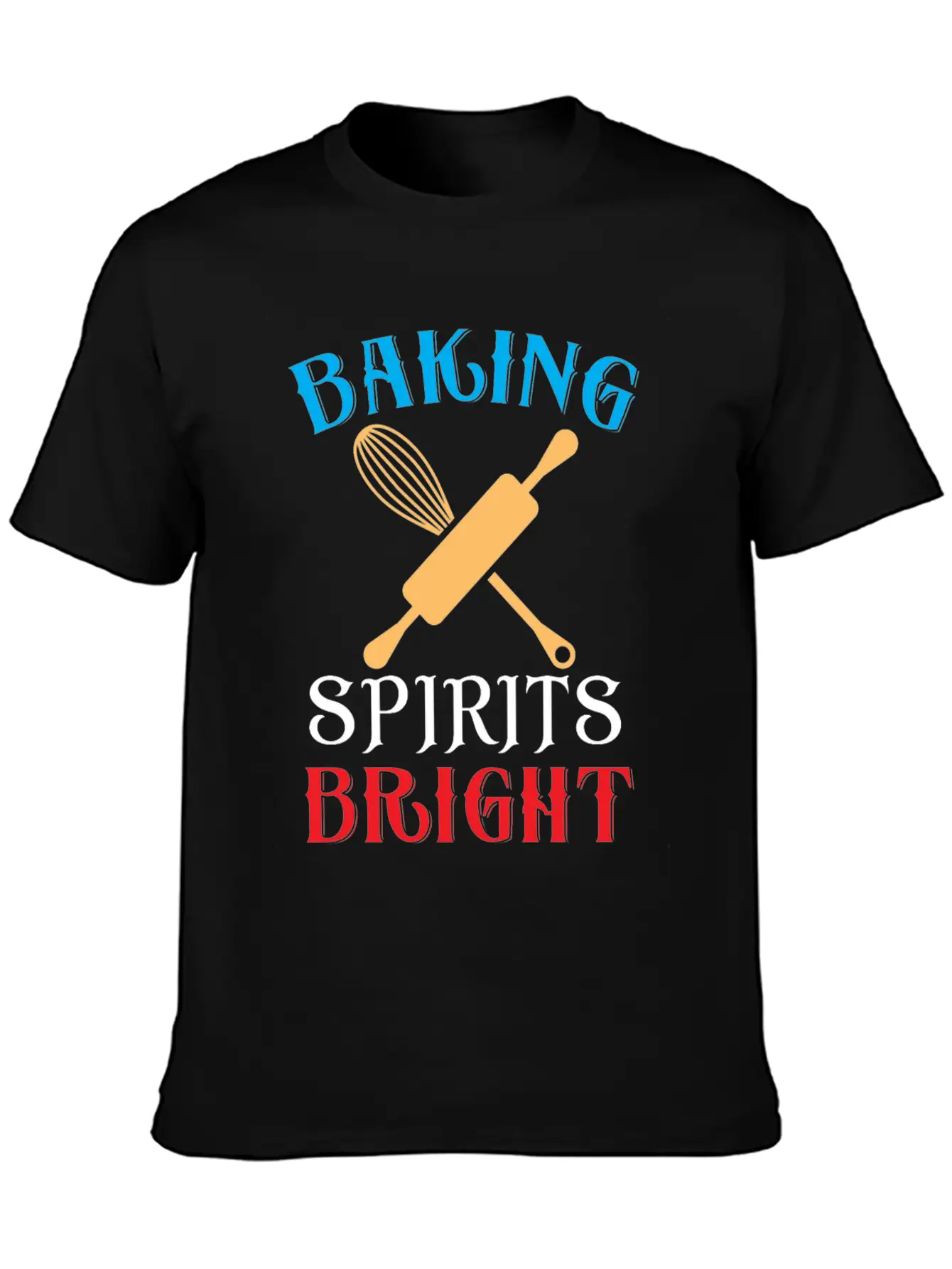 Baking Spirits Bright Essential Cotton Tee For Daily Outfits – Unisex Style