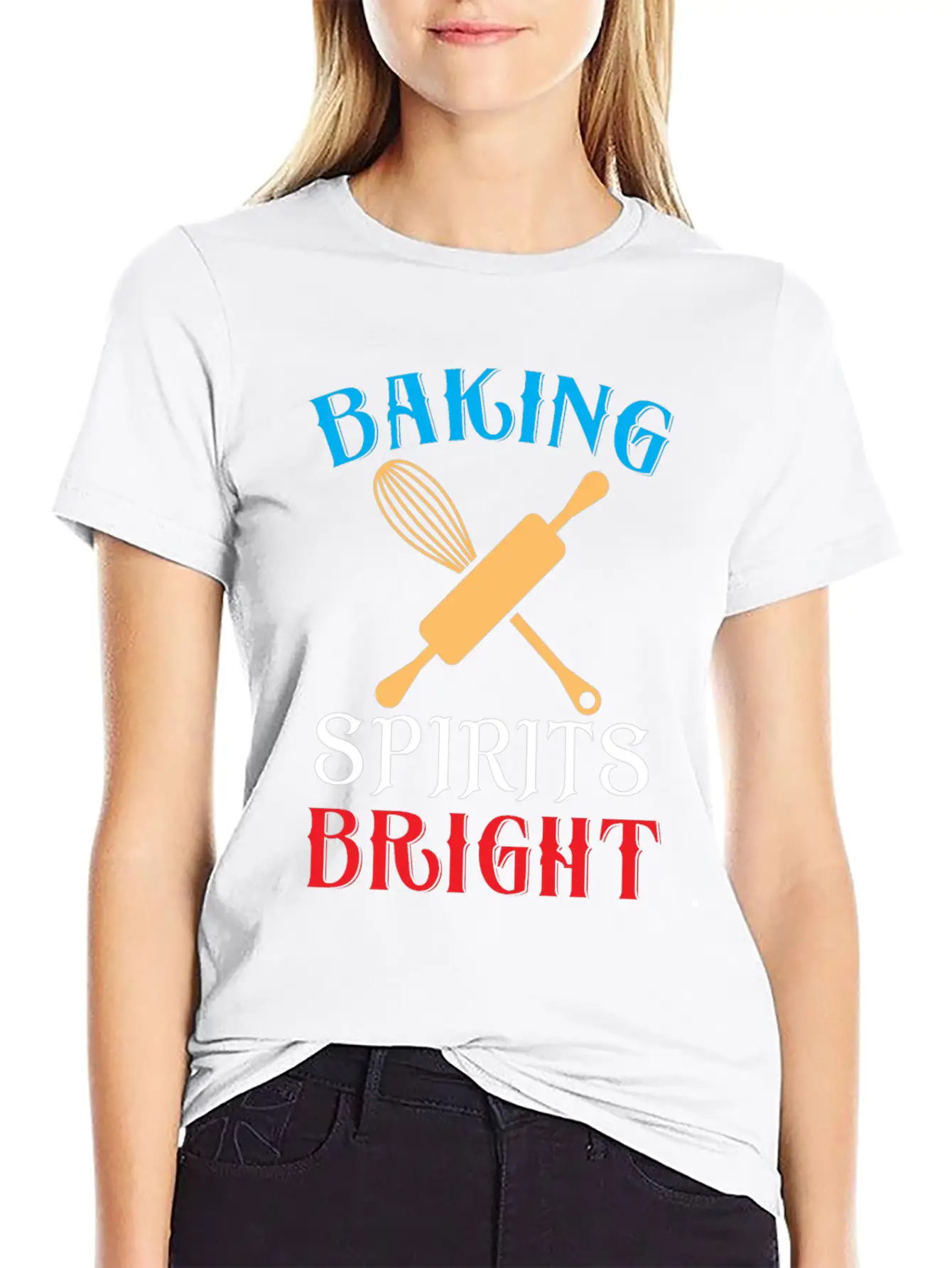 Baking Spirits Bright Essential Cotton Tee For Daily Outfits – Unisex Style